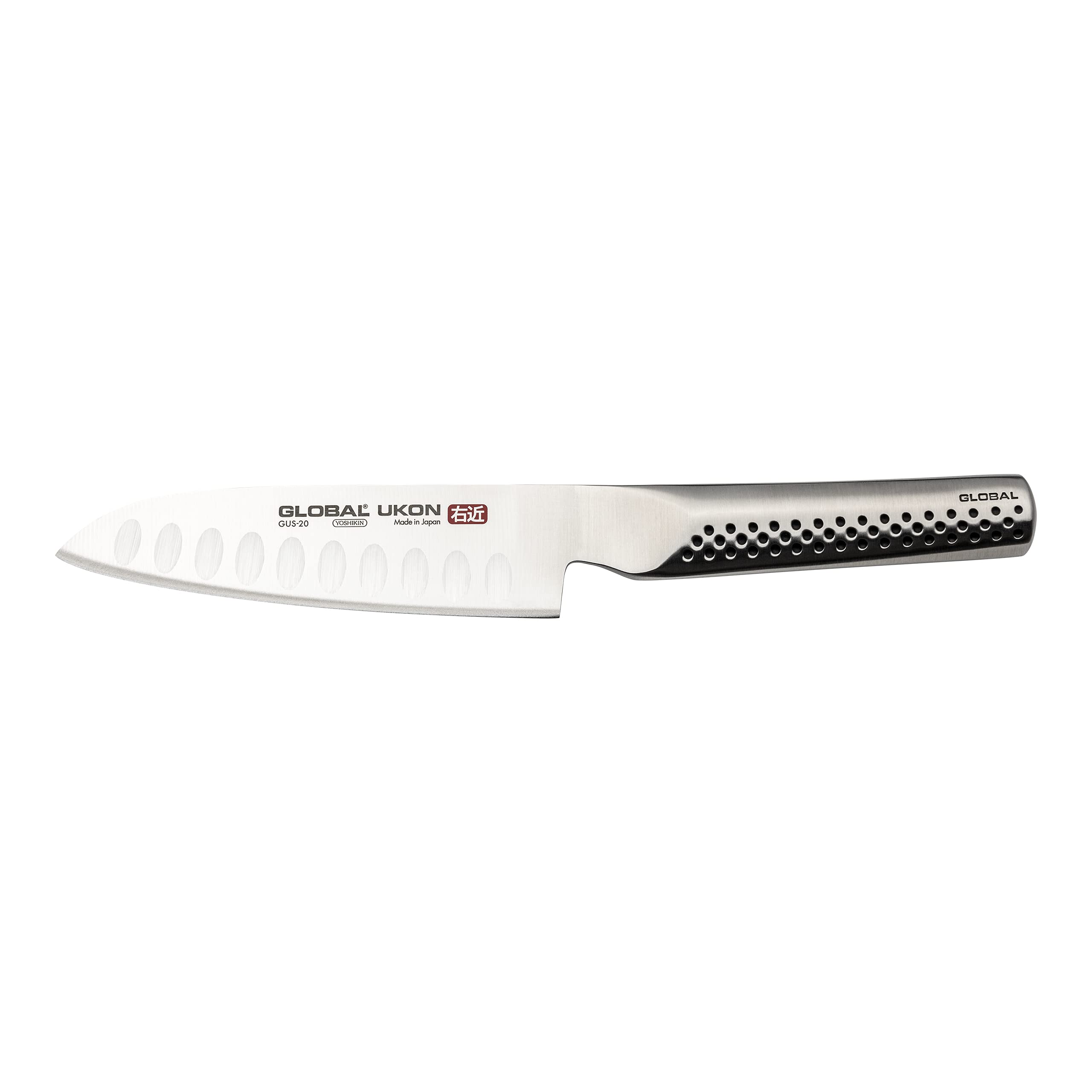 global-ukon-gus-20-5-inch-hollow-ground-santoku-knife image 1