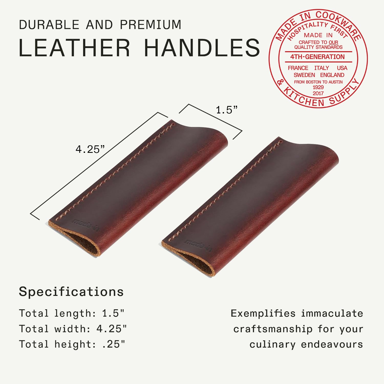 made-in-leather-handle-covers-set-of-2-us-tanned-hand-stitched-custom-fit-to-car image 4
