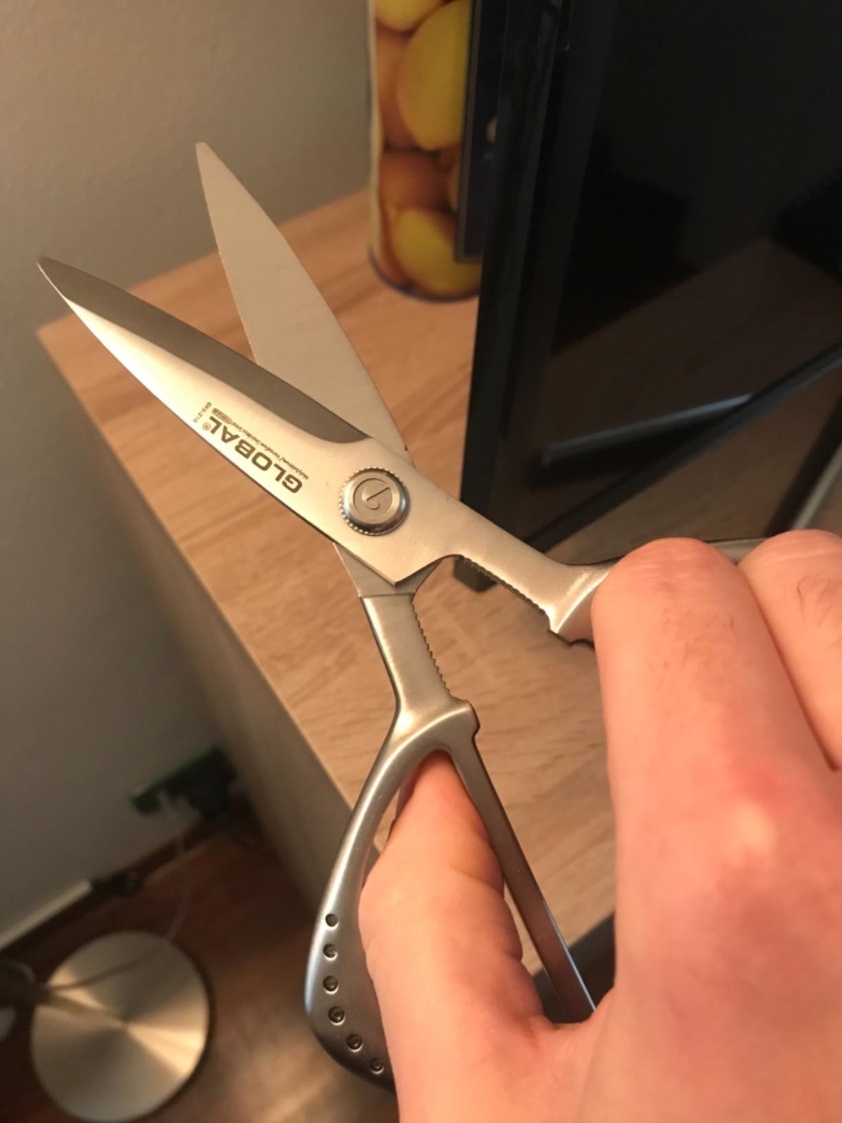 Good shears, odd grip
