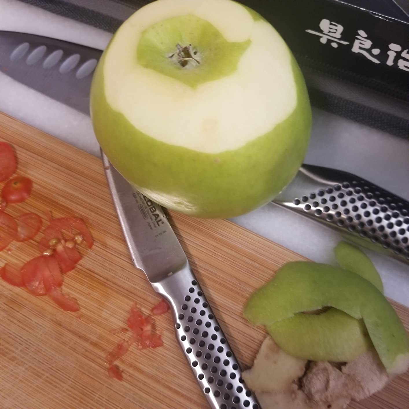 Two knives, no waste