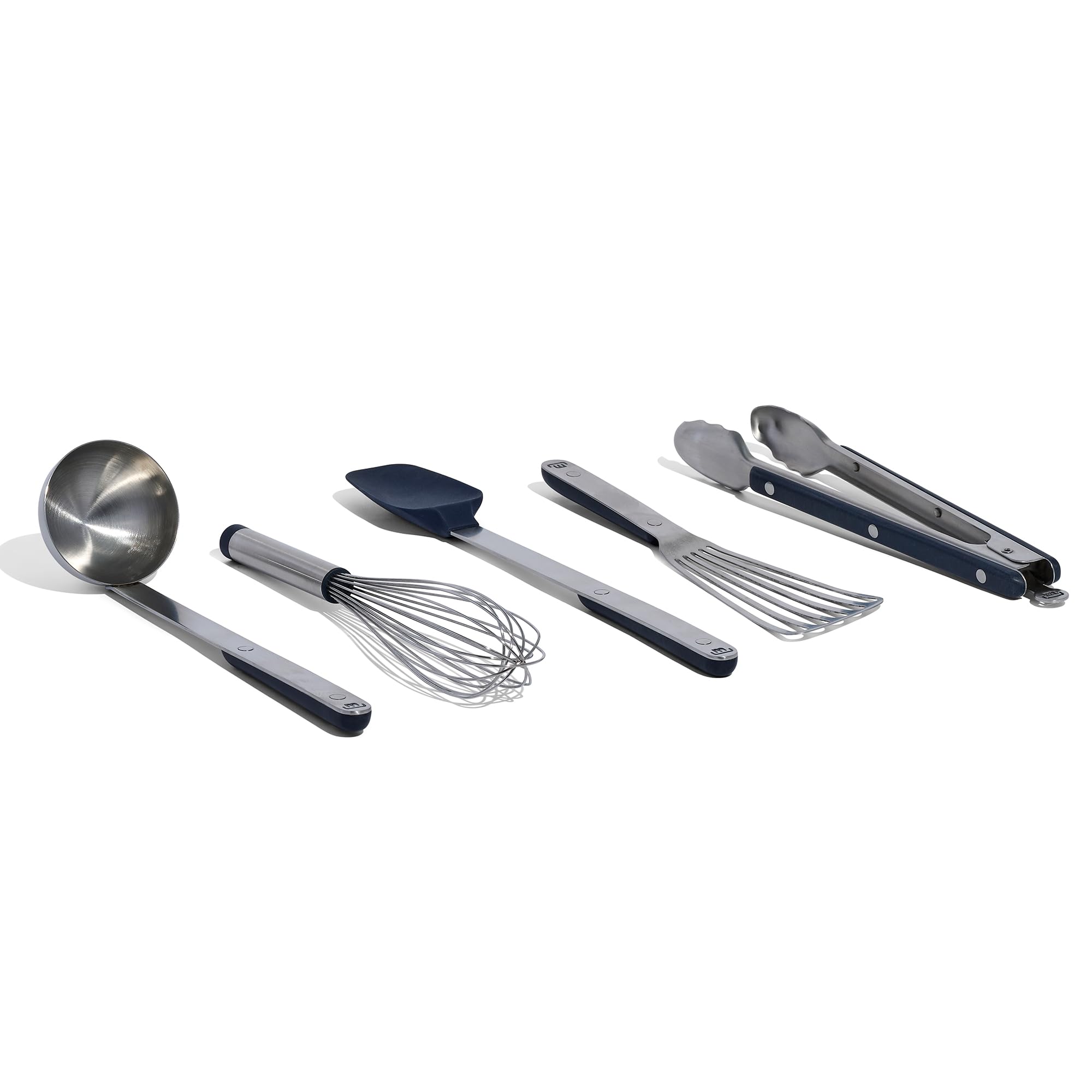 made-in-5-piece-stainless-steel-kitchen-utensil-set-ladle-tongs-whisk-spoonula-f image 1