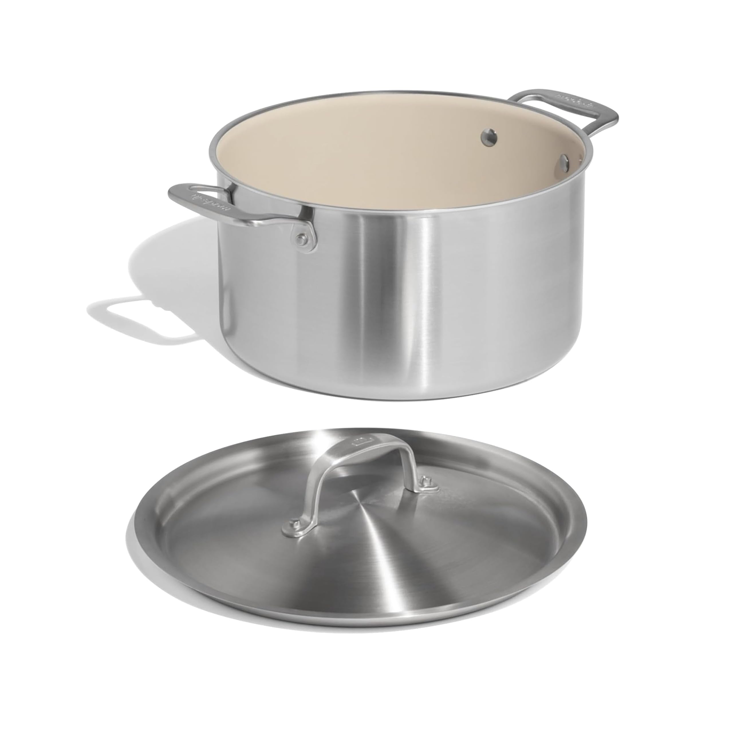made-in-8-qt-ceramiclad-non-stick-stock-pot-with-lid-5-ply-stainless-clad-induct image 1