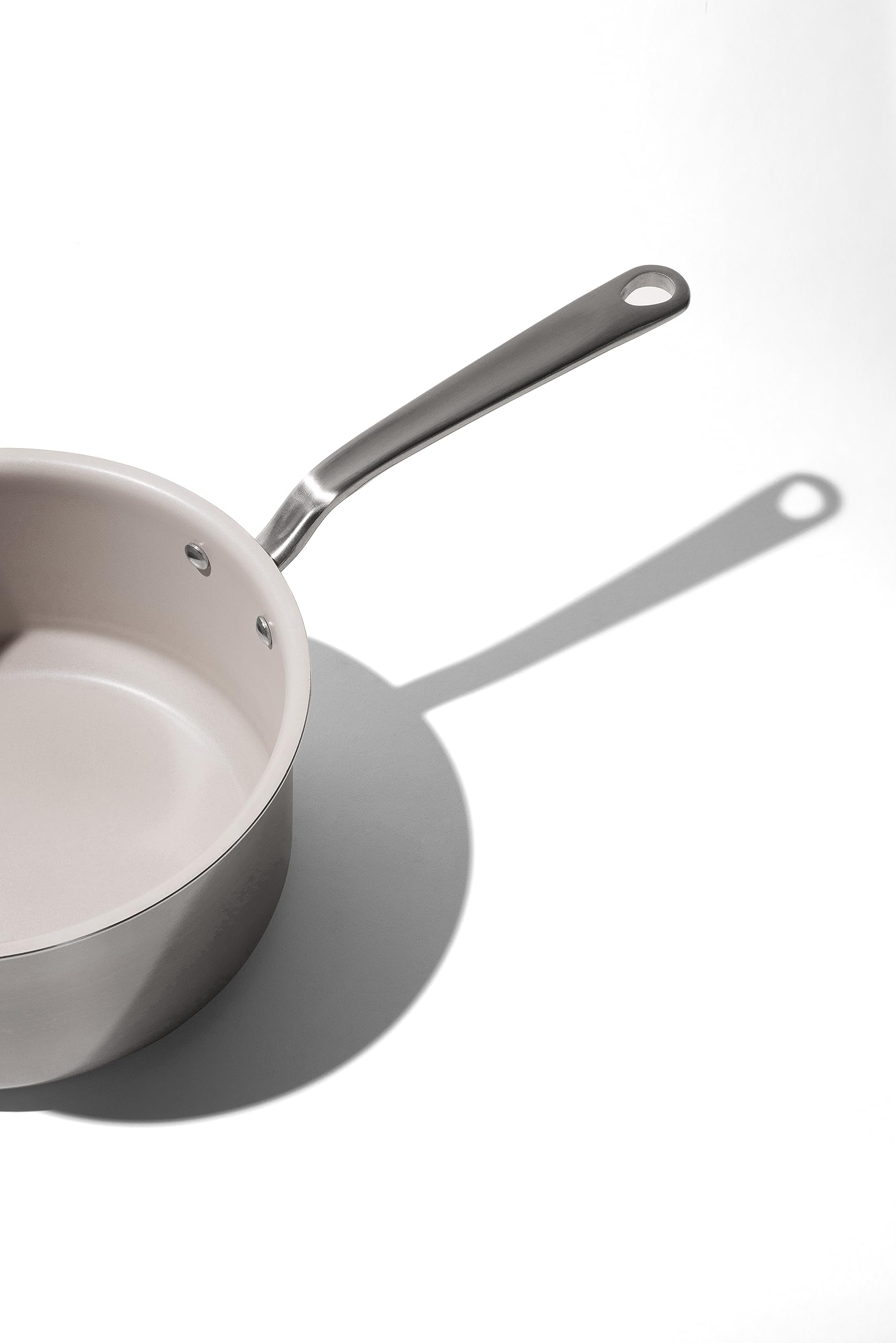 made-in-procoat-4-quart-non-stick-sauce-pan-with-lid-champagne-5-ply-stainless-c image 2