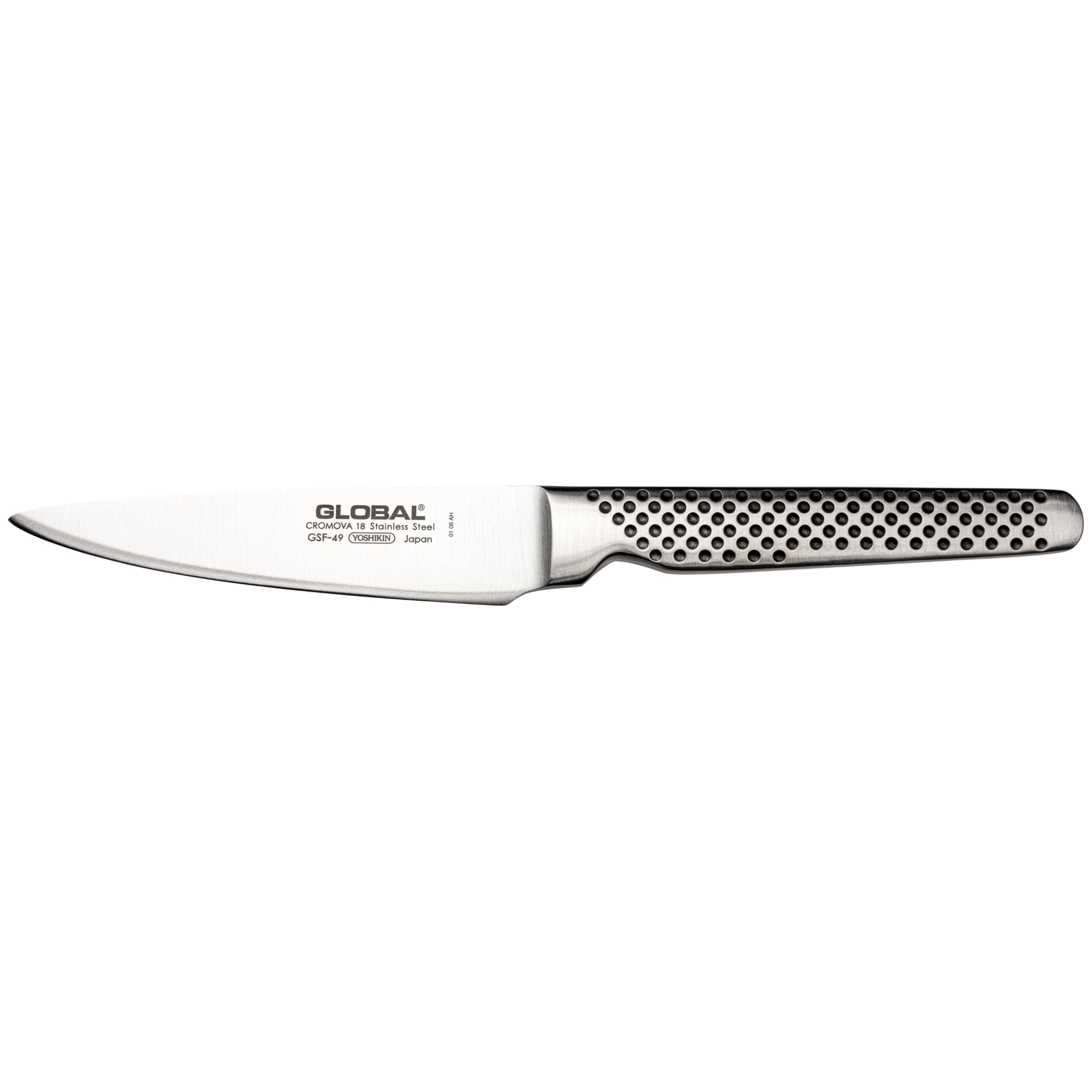 global-gsf-49-4-5-inch-11cm-utility-knife-cromova-18-stainless-steel-precision-s image 1