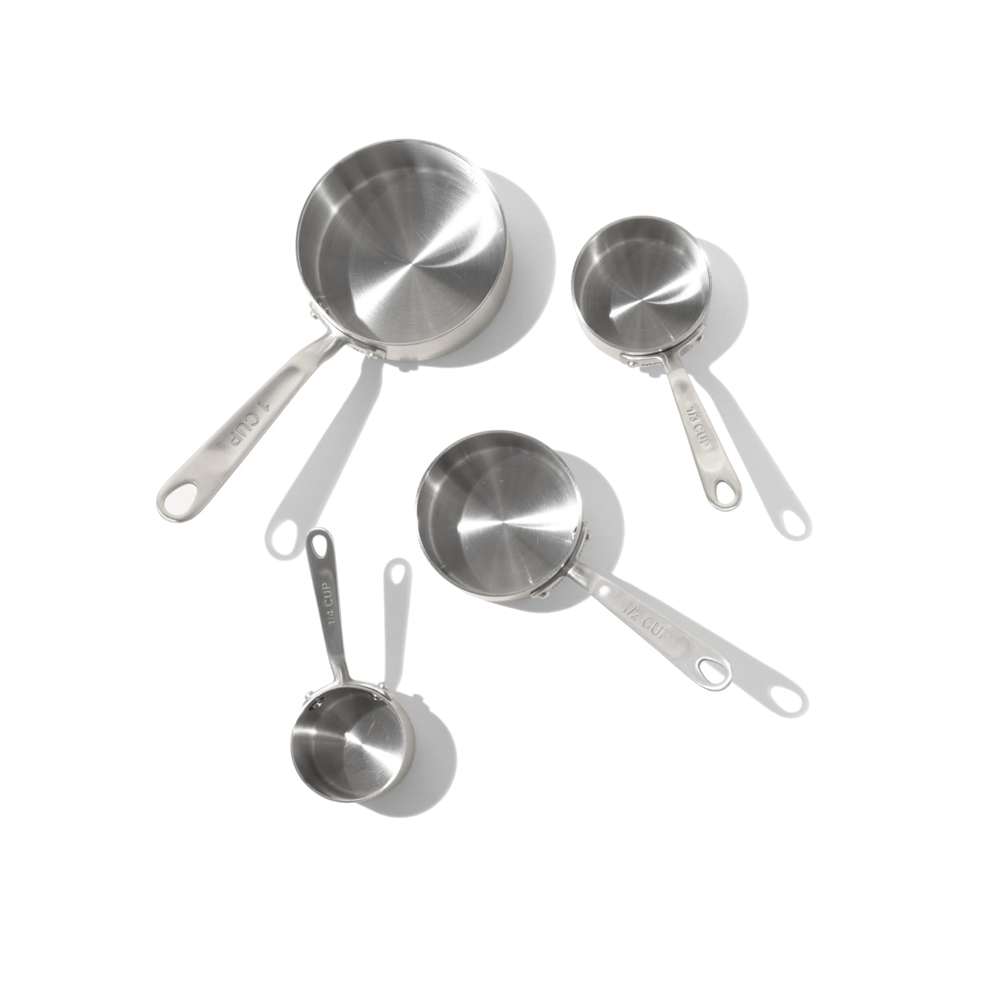 made-in-cookware-stainless-steel-measuring-cup-set-4-piece-stackable-304-stainle image 2