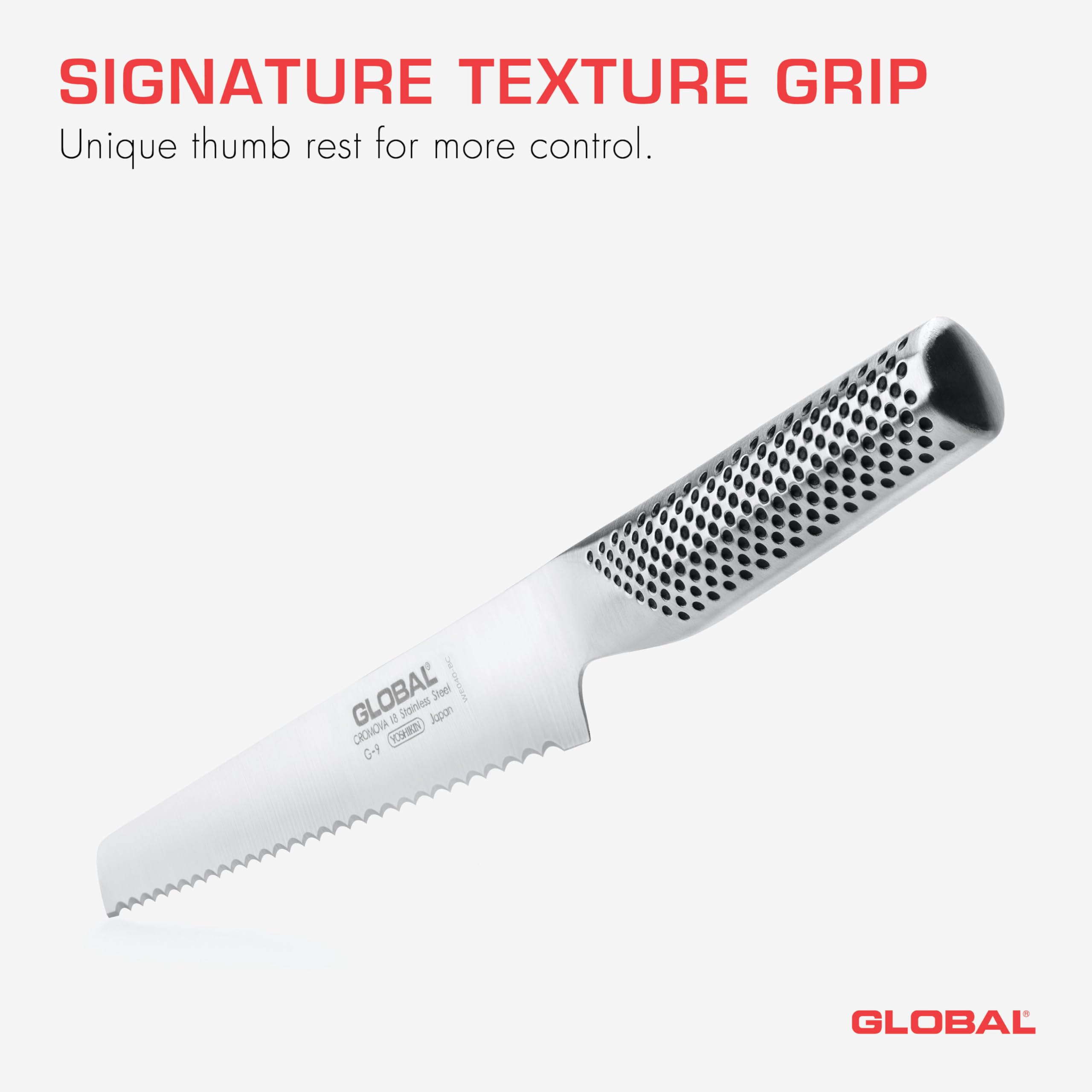 global-g-9-8-75-serrated-bread-knife-cromova-18-stainless-steel image 6