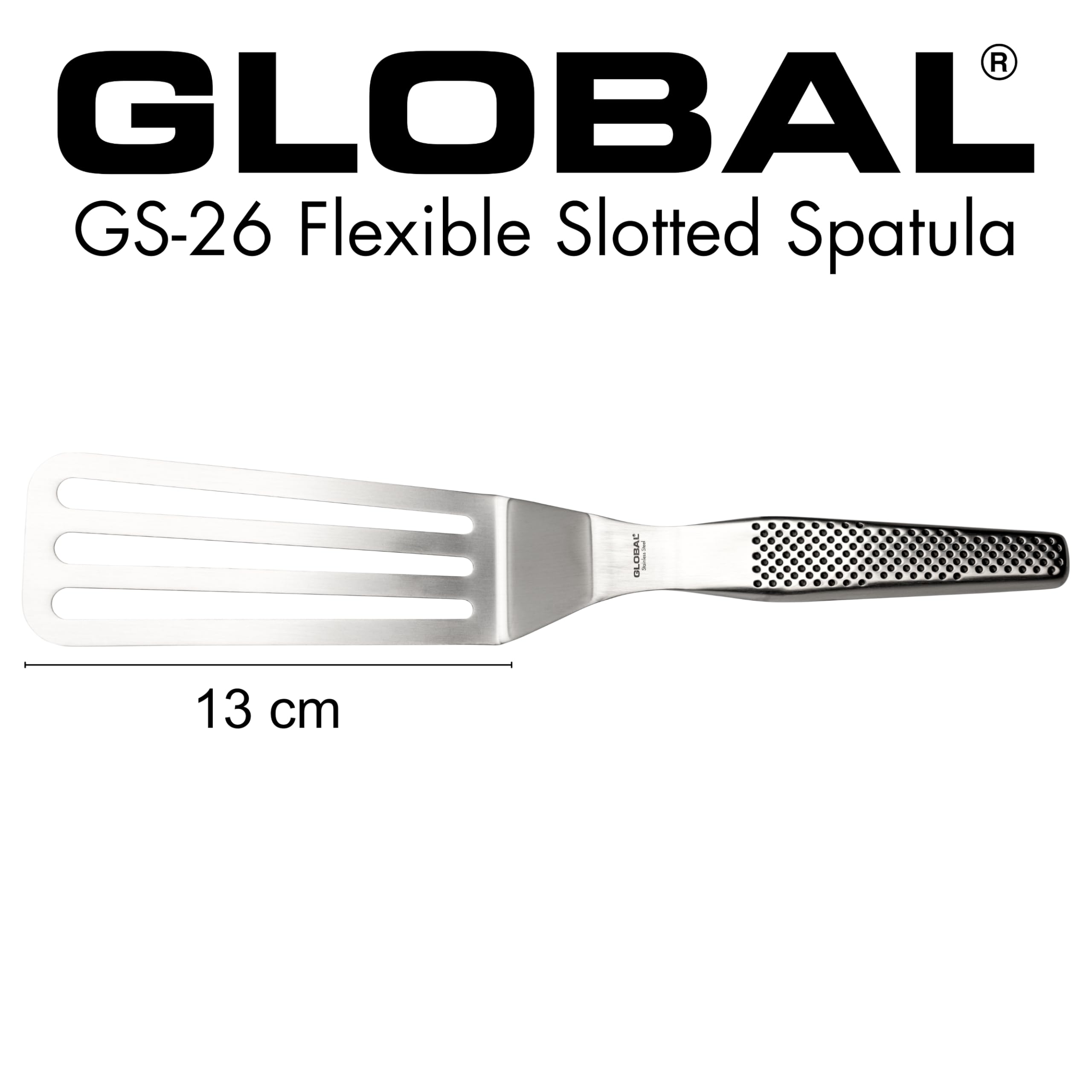 global-small-round-tip-slotted-turner-stainless-steel-kitchen-spatula image 3