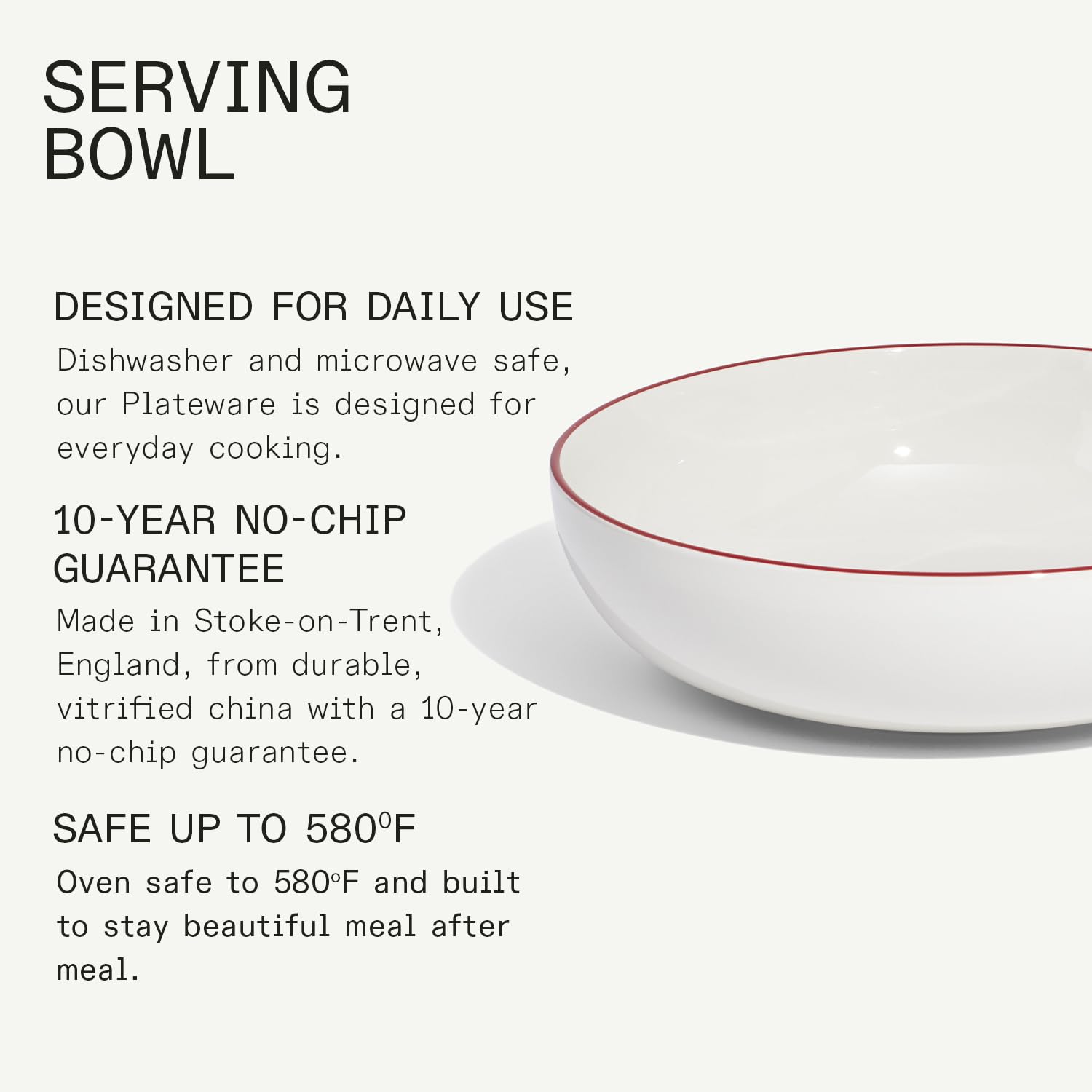 made-in-serving-bowl-white-with-red-rim-12-porcelain-fully-alumina-vitrified-chi image 3