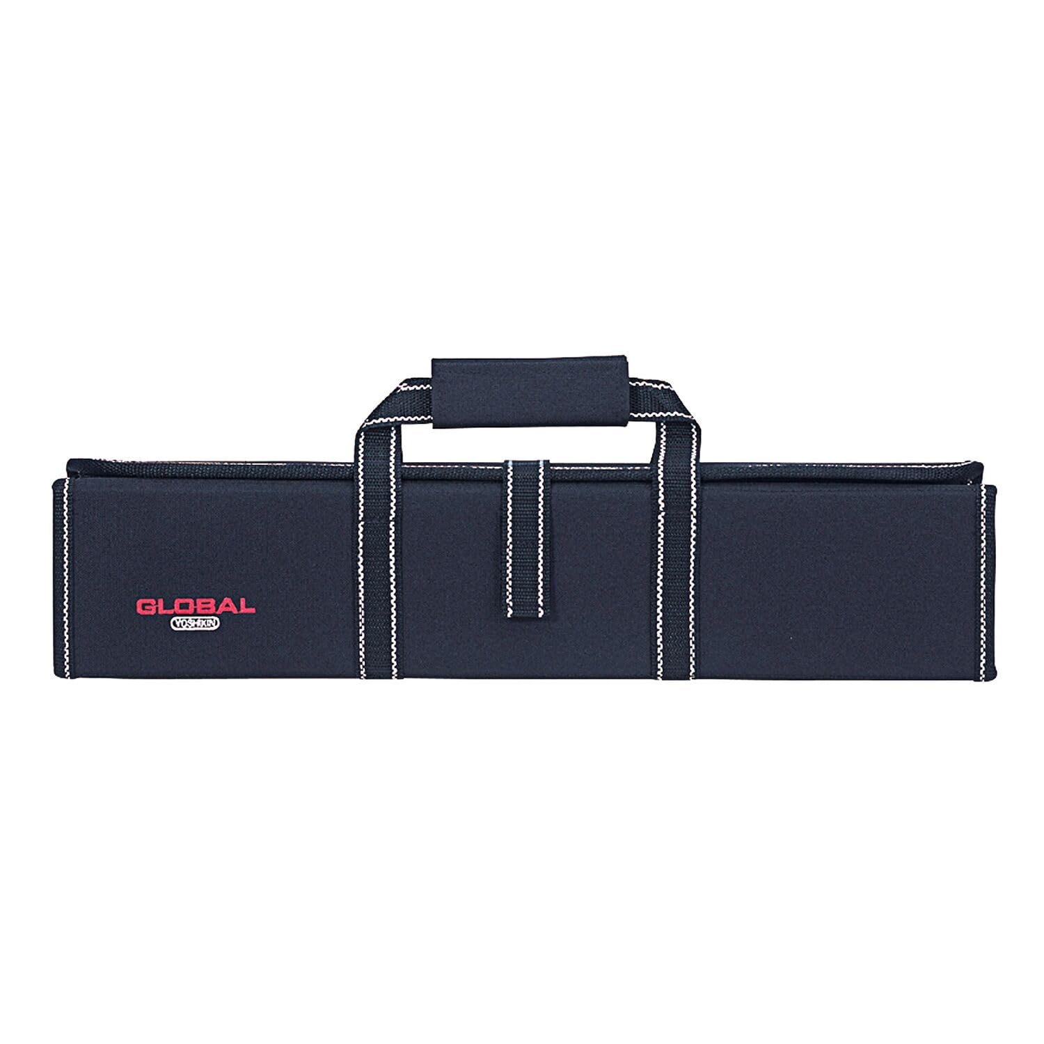 global-g-668-16-knife-roll-with-handle-16-pocket-black-denier-nylon-chef-case image 3