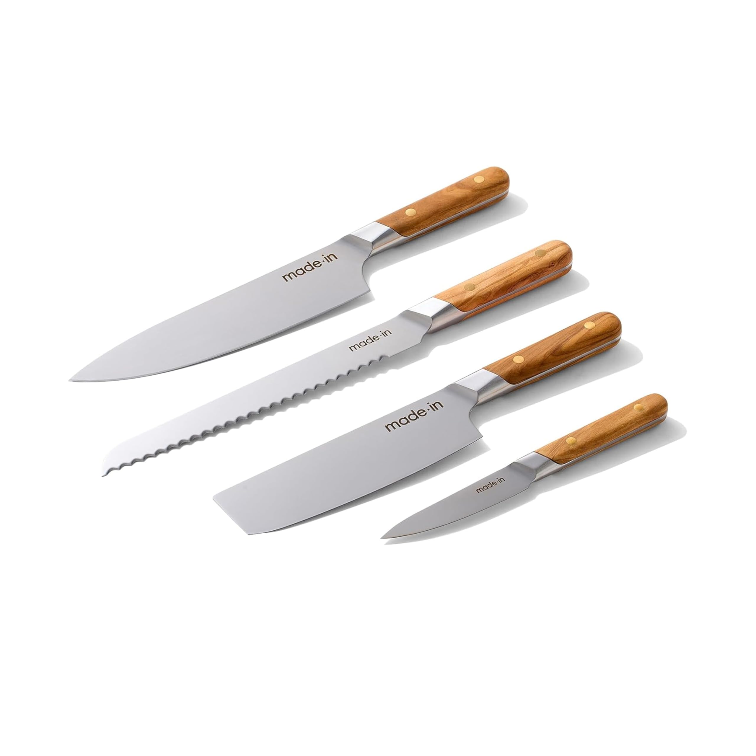 made-in-4-piece-knife-set-olive-wood-8-chef-9-bread-6-nakiri-4-paring-full-tang- image 1