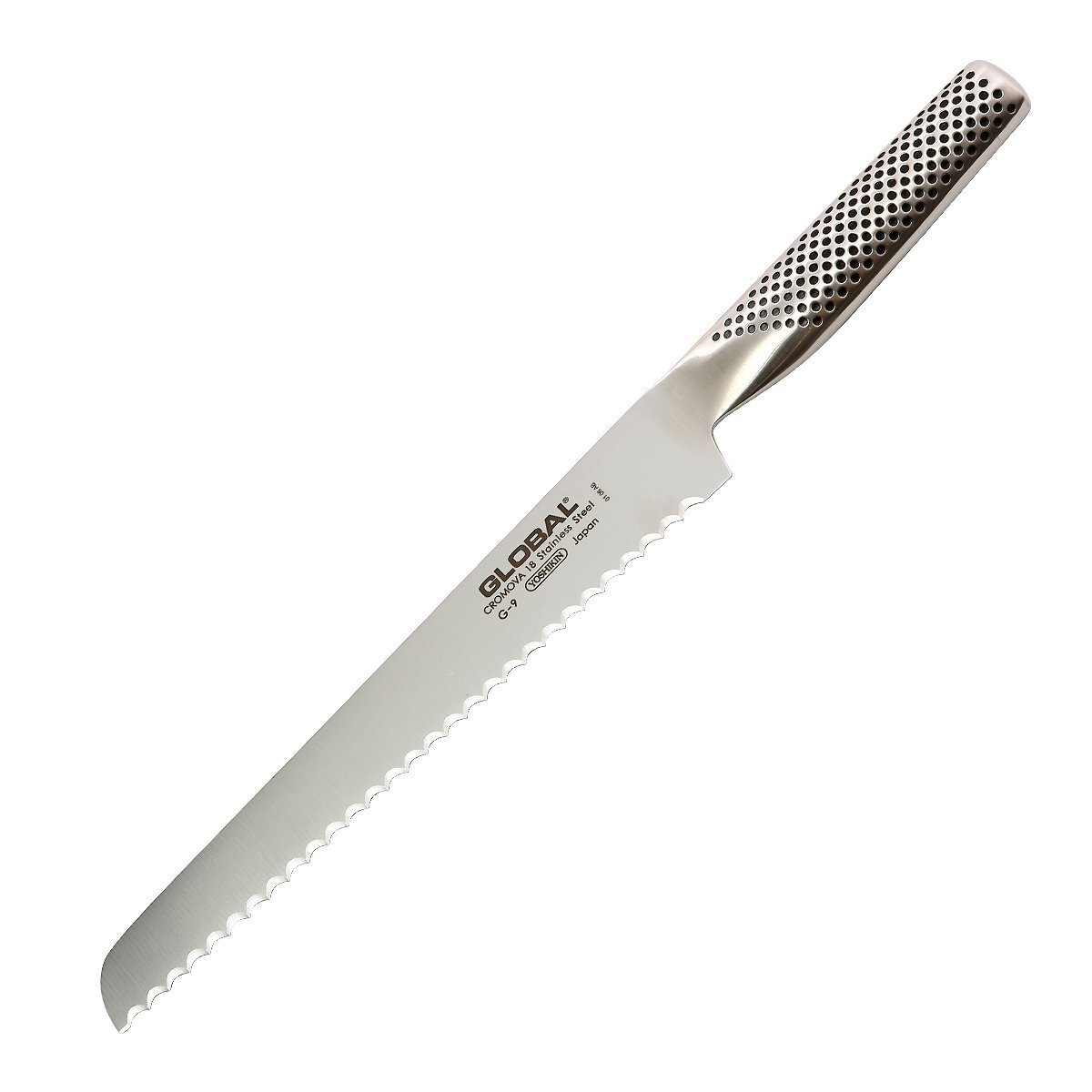 global-ukon-gu-03-9-inch-22cm-serrated-bread-knife-japanese-cromova-18-stainless image 3