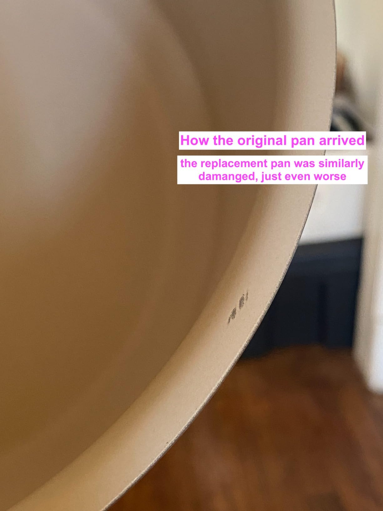 Good pan, heavy price