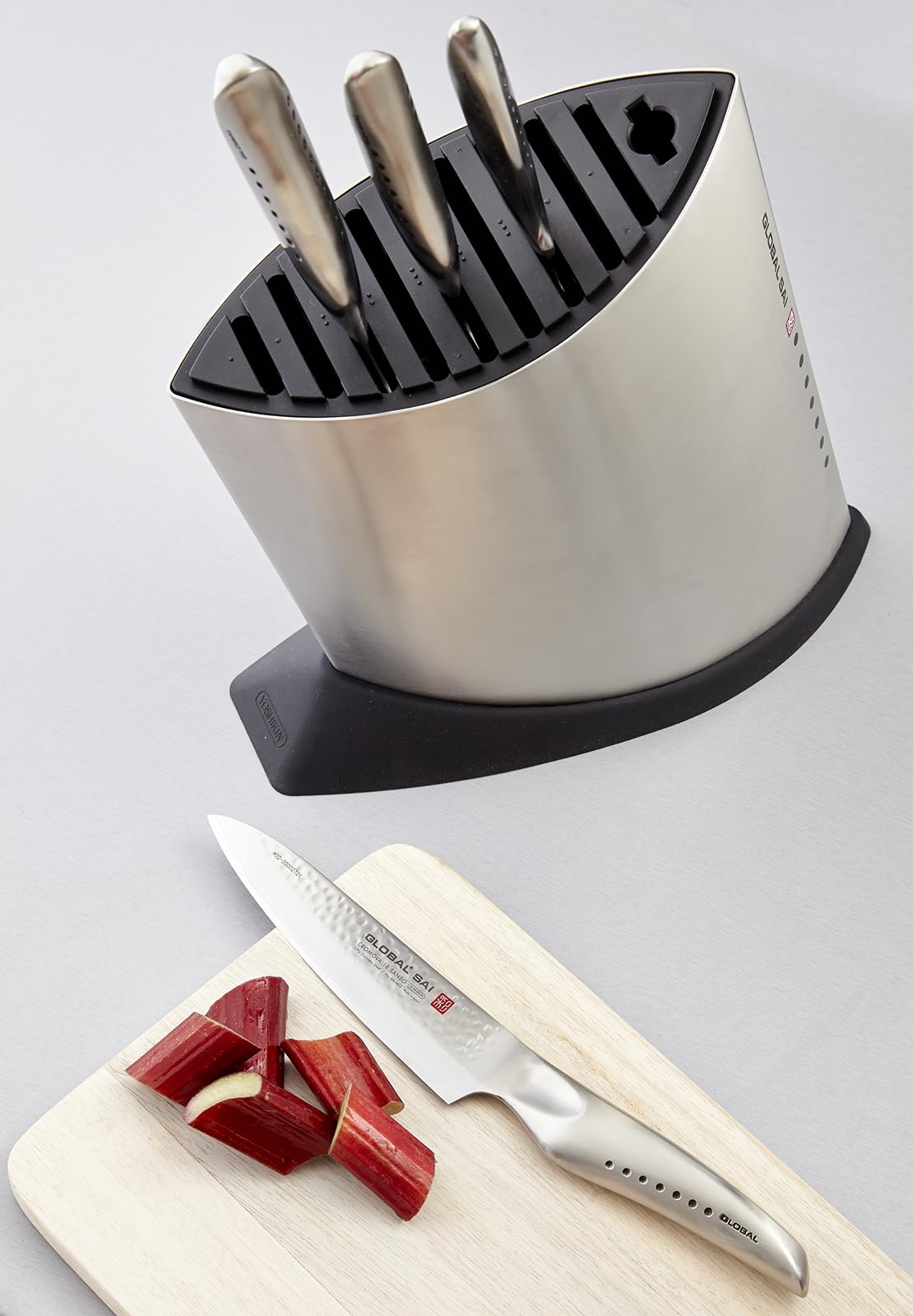 global-sai-5001-5-piece-knife-block-set-with-ship-shape-block image 3