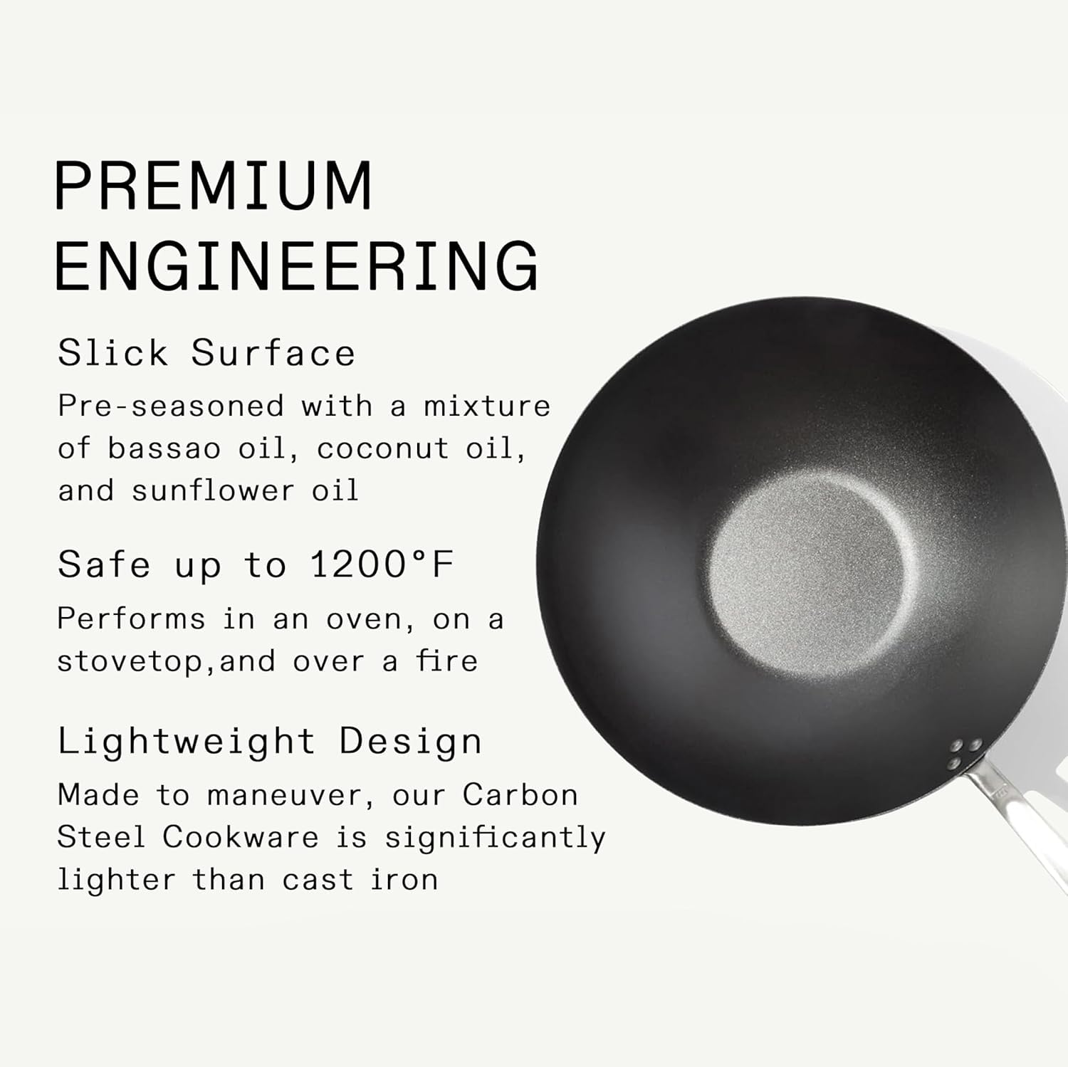 made-in-cookware-13-seasoned-carbon-steel-wok-crafted-in-sweden-induction-compat image 3