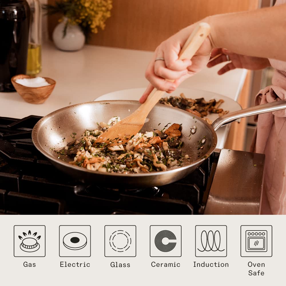 made-in-10-and-12-stainless-clad-frying-pan-with-lid-set-5-ply-crafted-in-italy- image 4