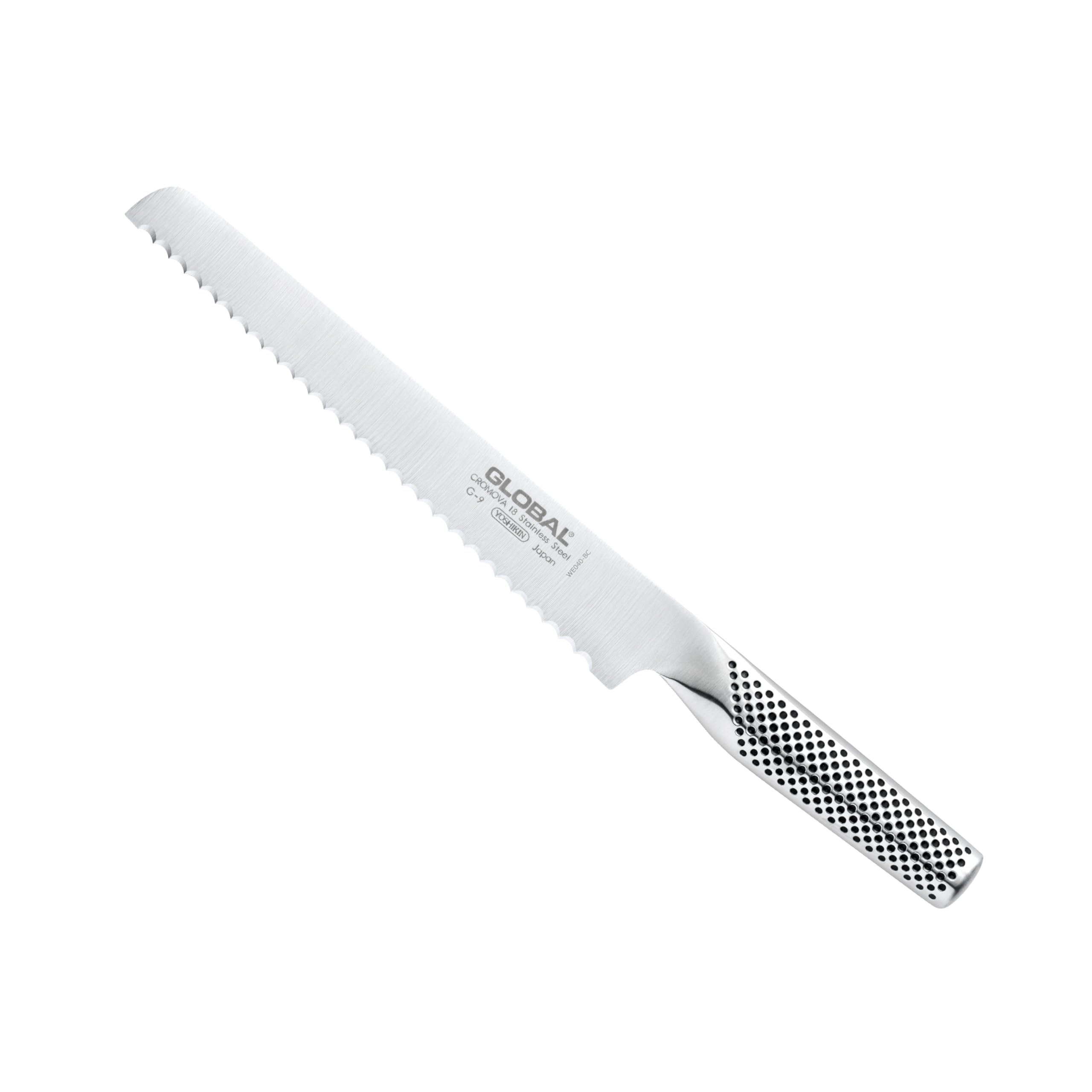 global-g-9-8-75-serrated-bread-knife-cromova-18-stainless-steel image 1