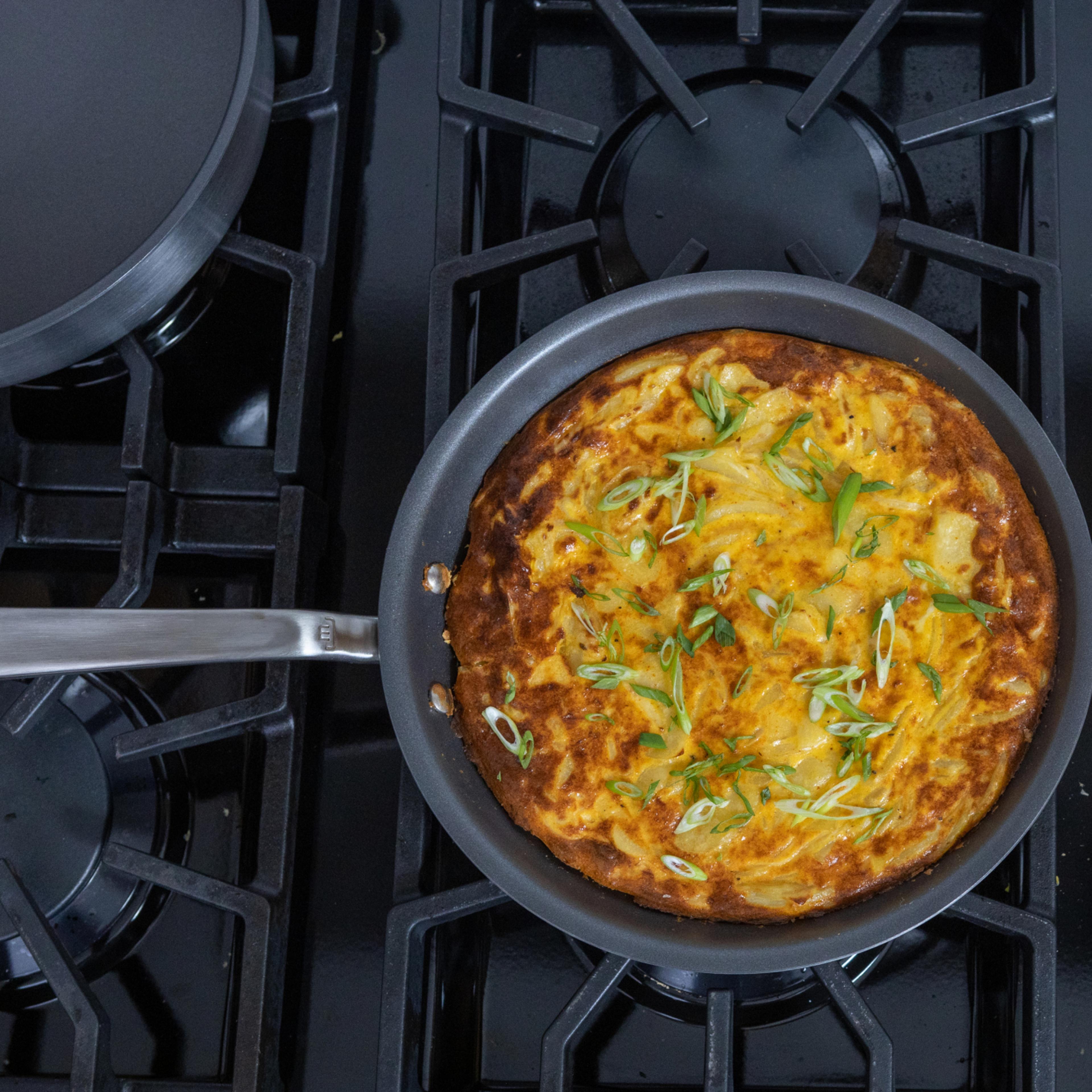 made-in-procoat-non-stick-frying-pan-set-multi-size-stainless-clad-nonstick-skil image 4