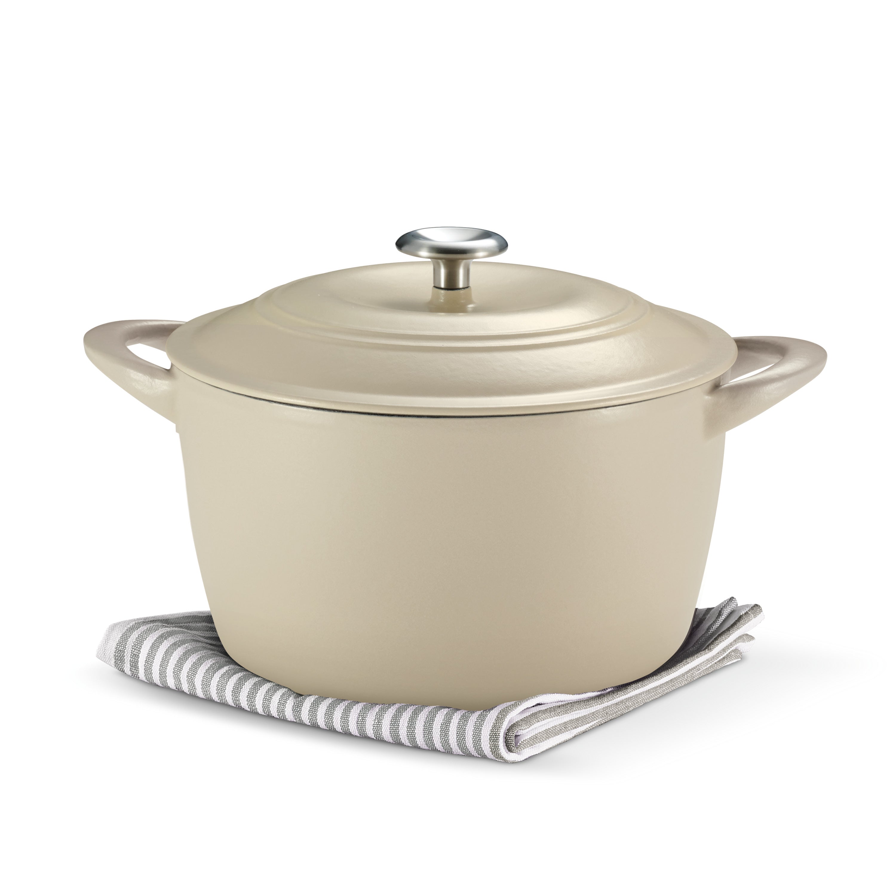 tramontina-7-quart-round-enameled-cast-iron-dutch-oven-oven-safe-to-450-f-self-b image 3