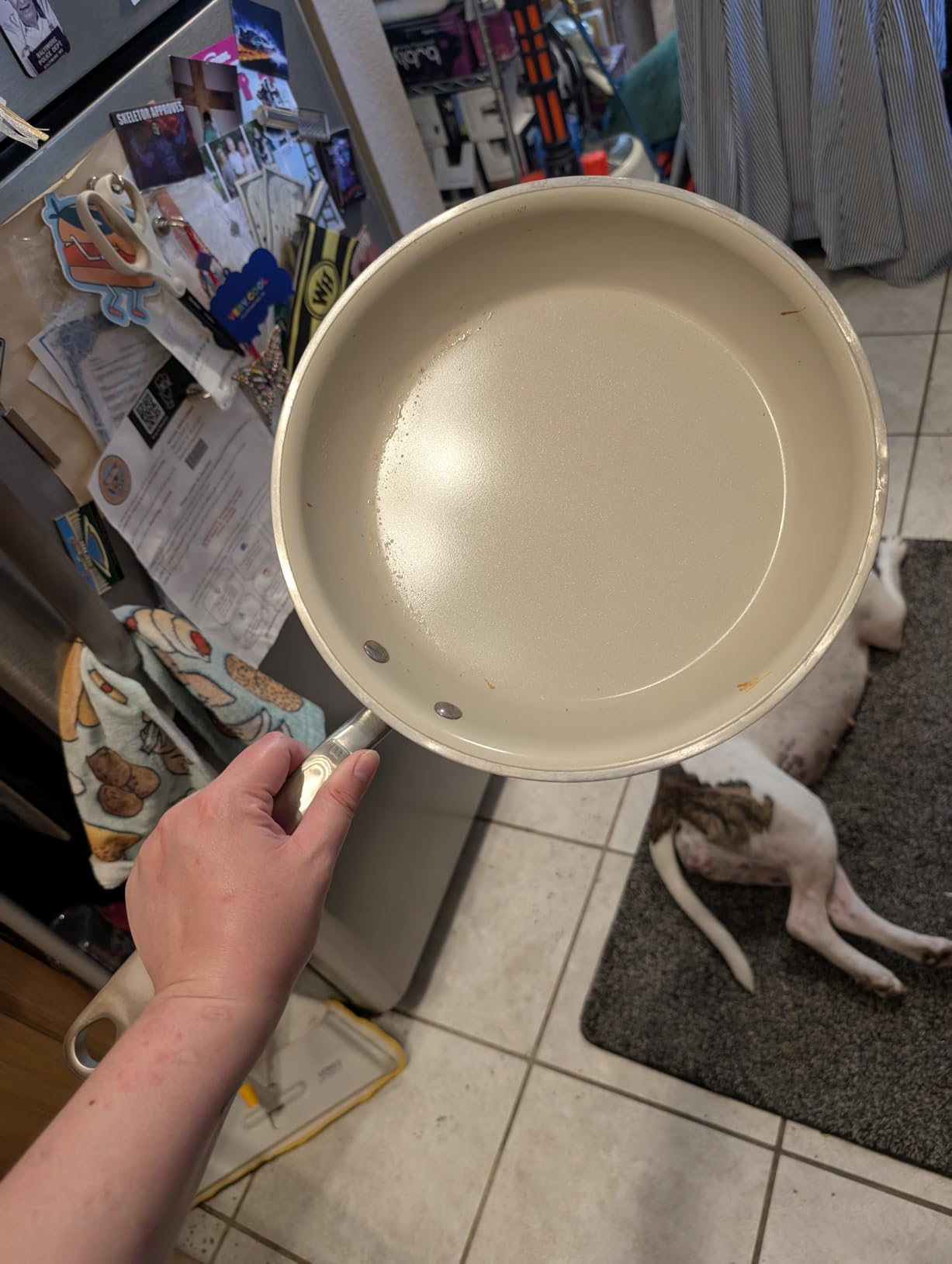 Coating degraded quickly