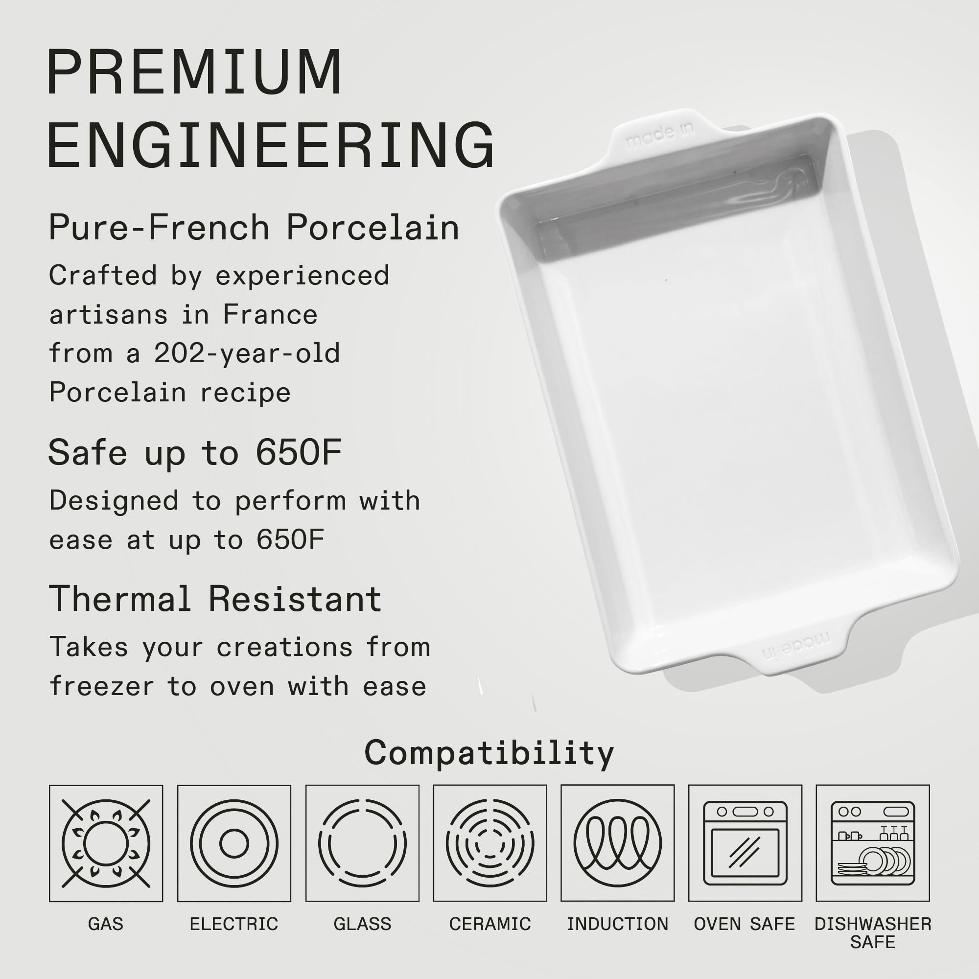 made-in-rectangular-baking-dish-white-handcrafted-french-porcelain-9x13-bakeware image 3