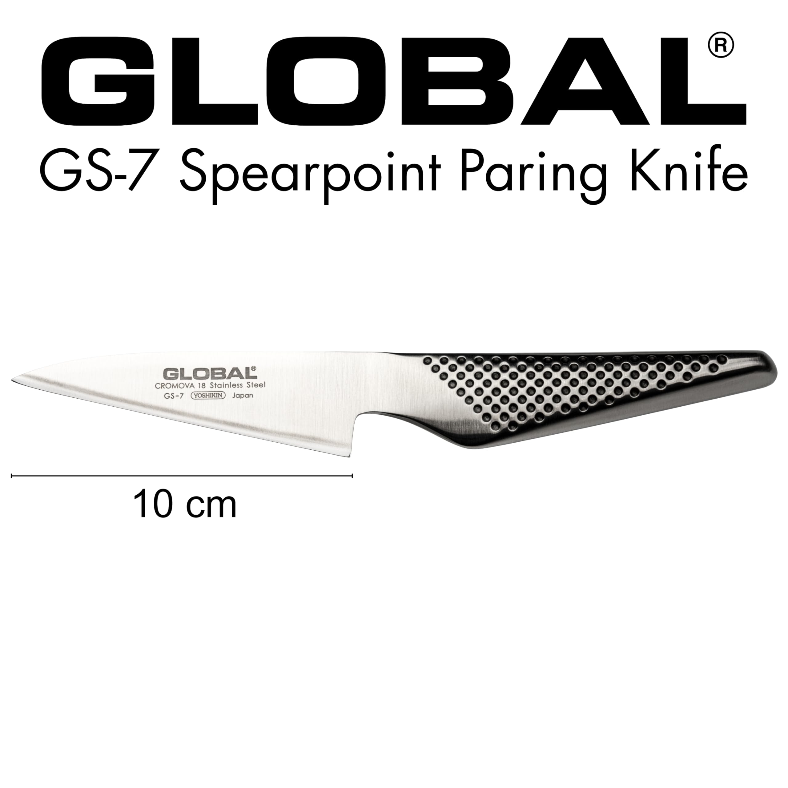 global-gs-7-4-inch-paring-spear-knife-one-piece-cromova-18-stainless-steel-strai image 3