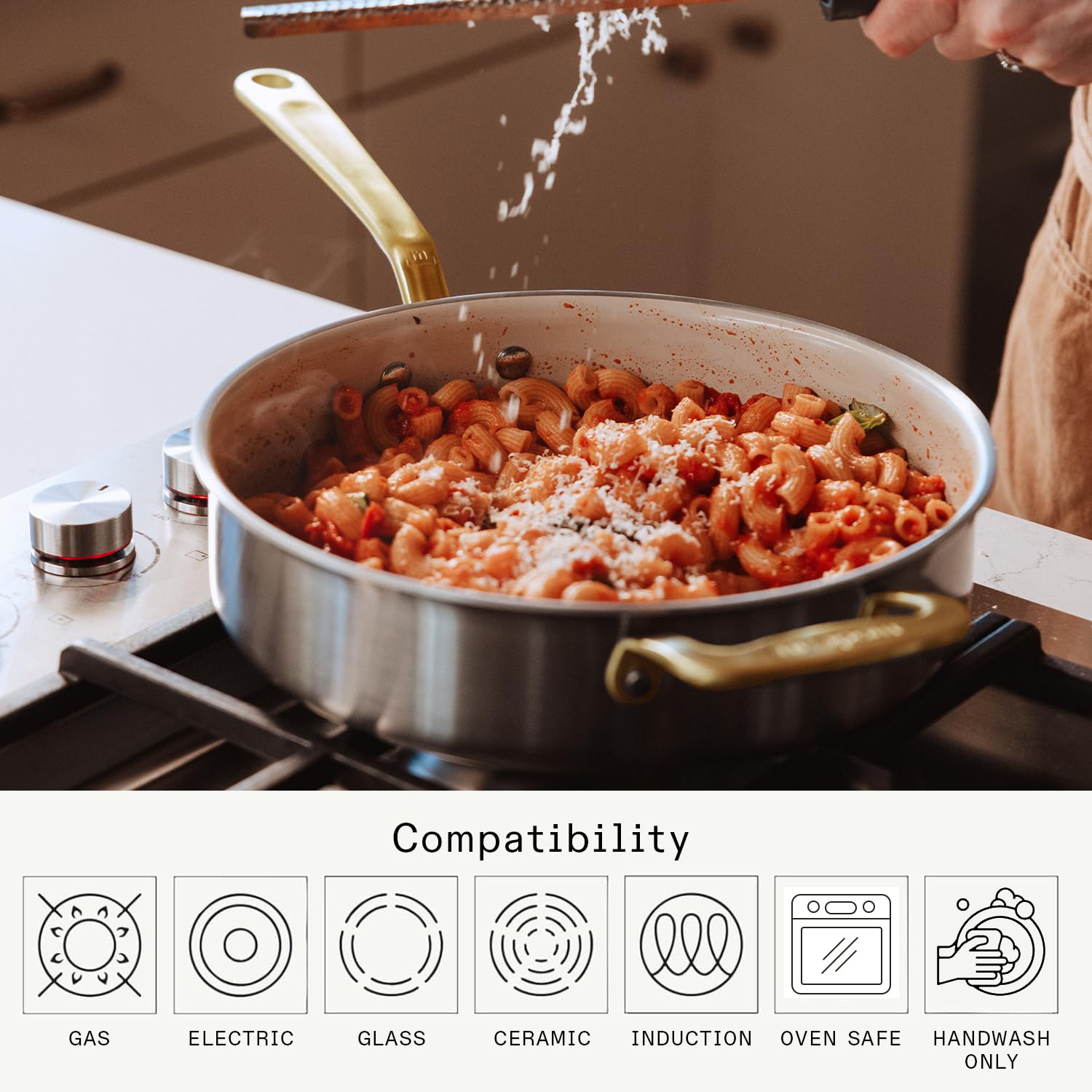 made-in-3-5-qt-ceramiclad-non-stick-saut-pan-with-lid-5-ply-stainless-clad-antiq image 4
