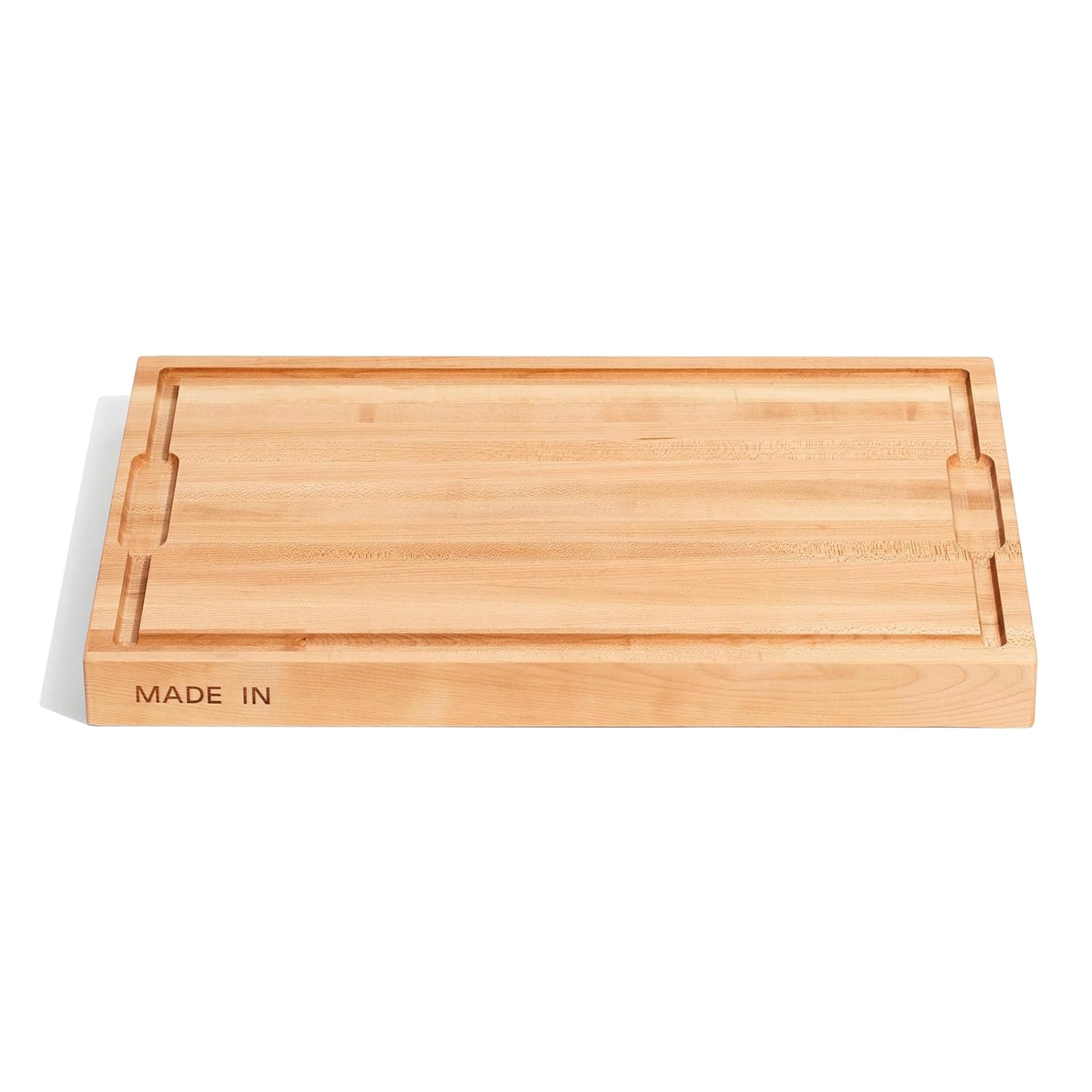made-in-maple-wood-butcher-block-cutting-charcuterie-board-17-75-x-11-75-usa-cra image 1
