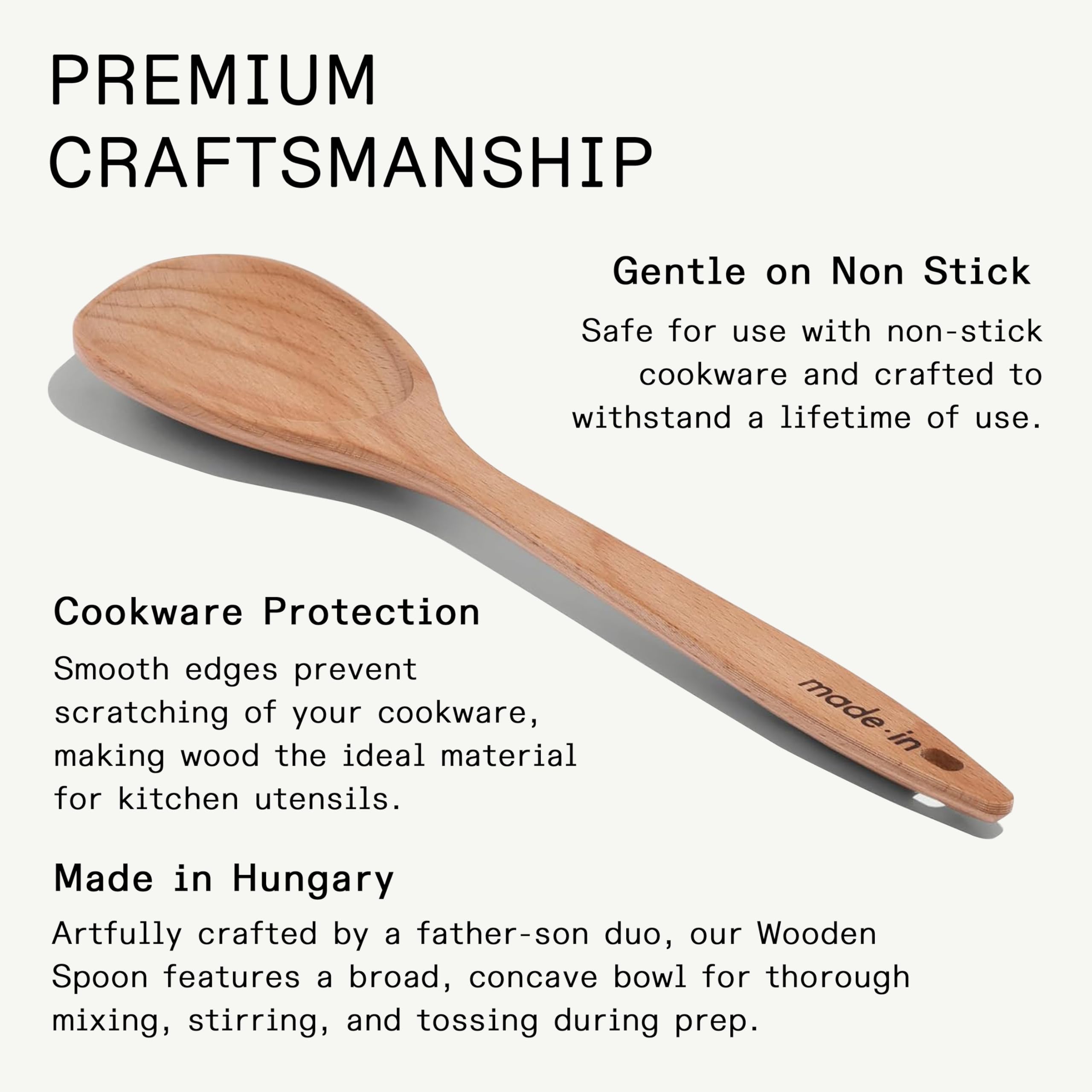 made-in-wooden-spoon-handcrafted-beechwood-stirring-spoon-12-75-non-stick-safe-c image 3