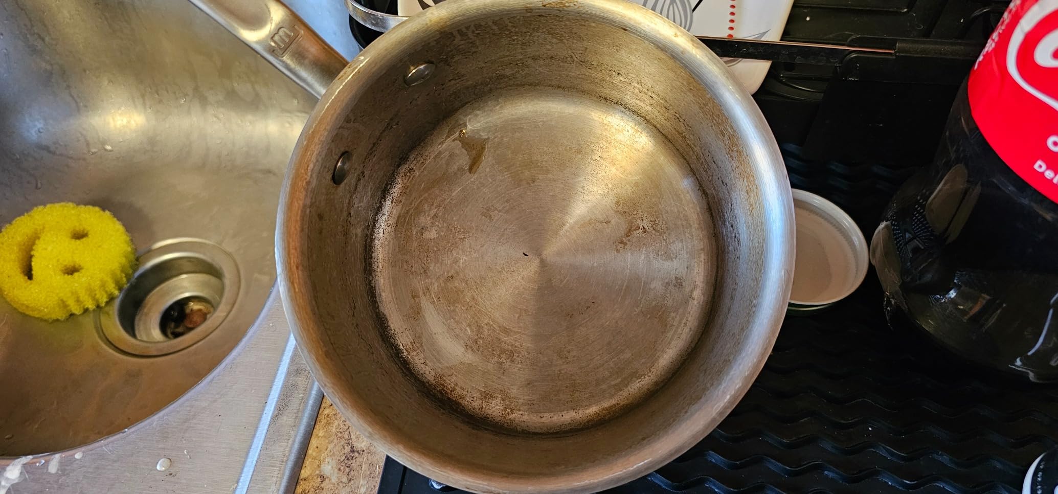 Burnt milk disaster, solved