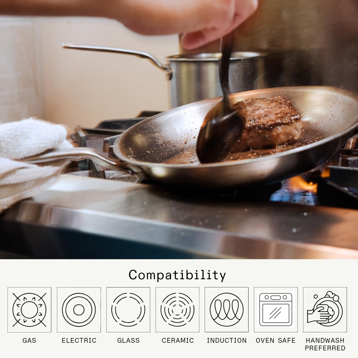 made-in-8-inch-stainless-clad-frying-pan-5-ply-professional-cookware-crafted-in- image 4