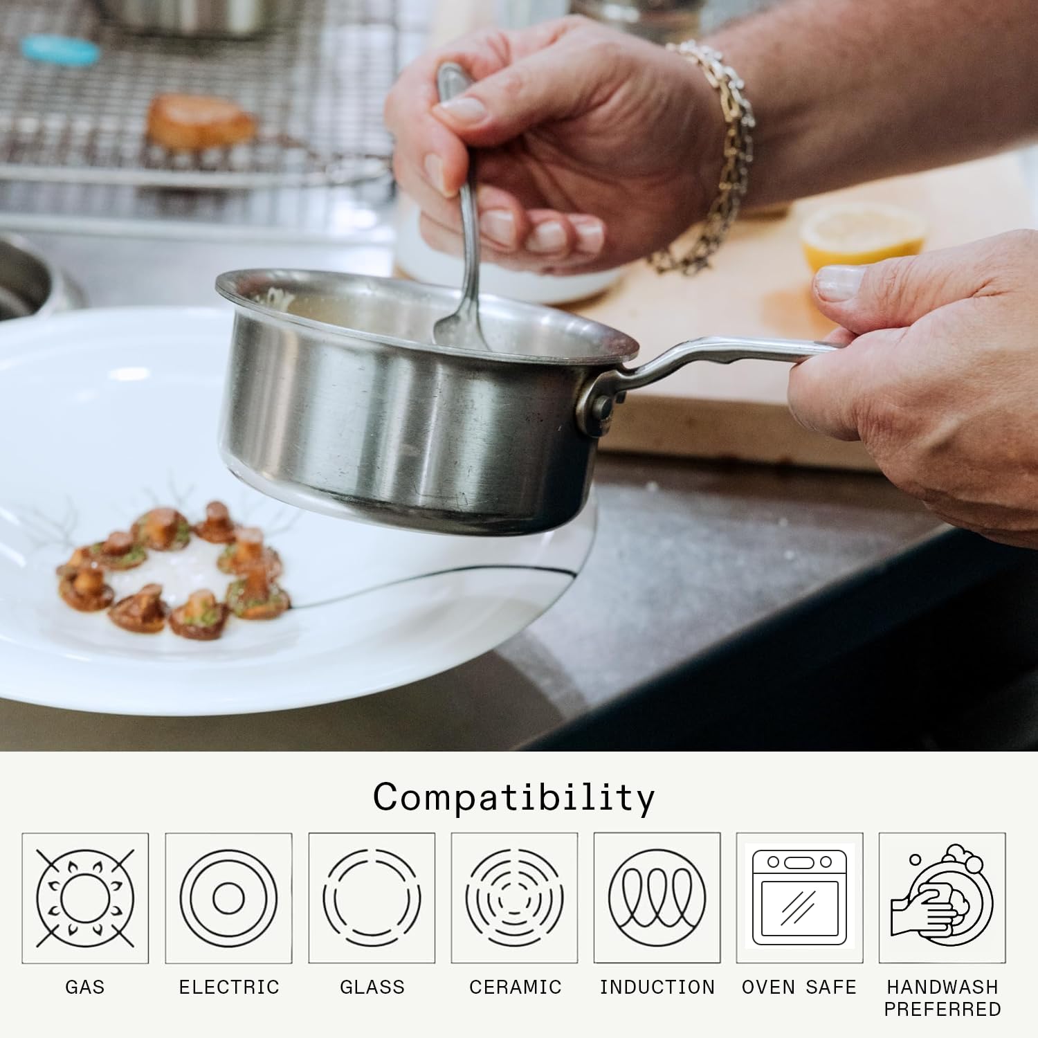 made-in-3-4-quart-stainless-clad-butter-warmer-5-ply-stainless-steel-made-in-ita image 4