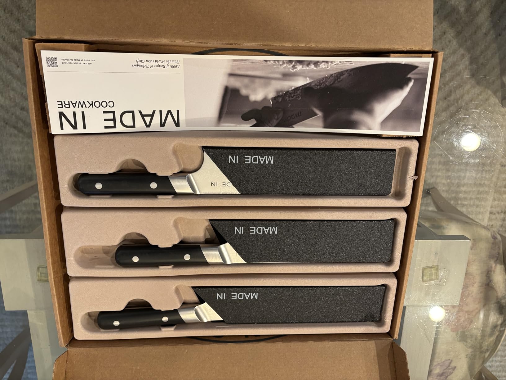 Beautiful knives, treat them right