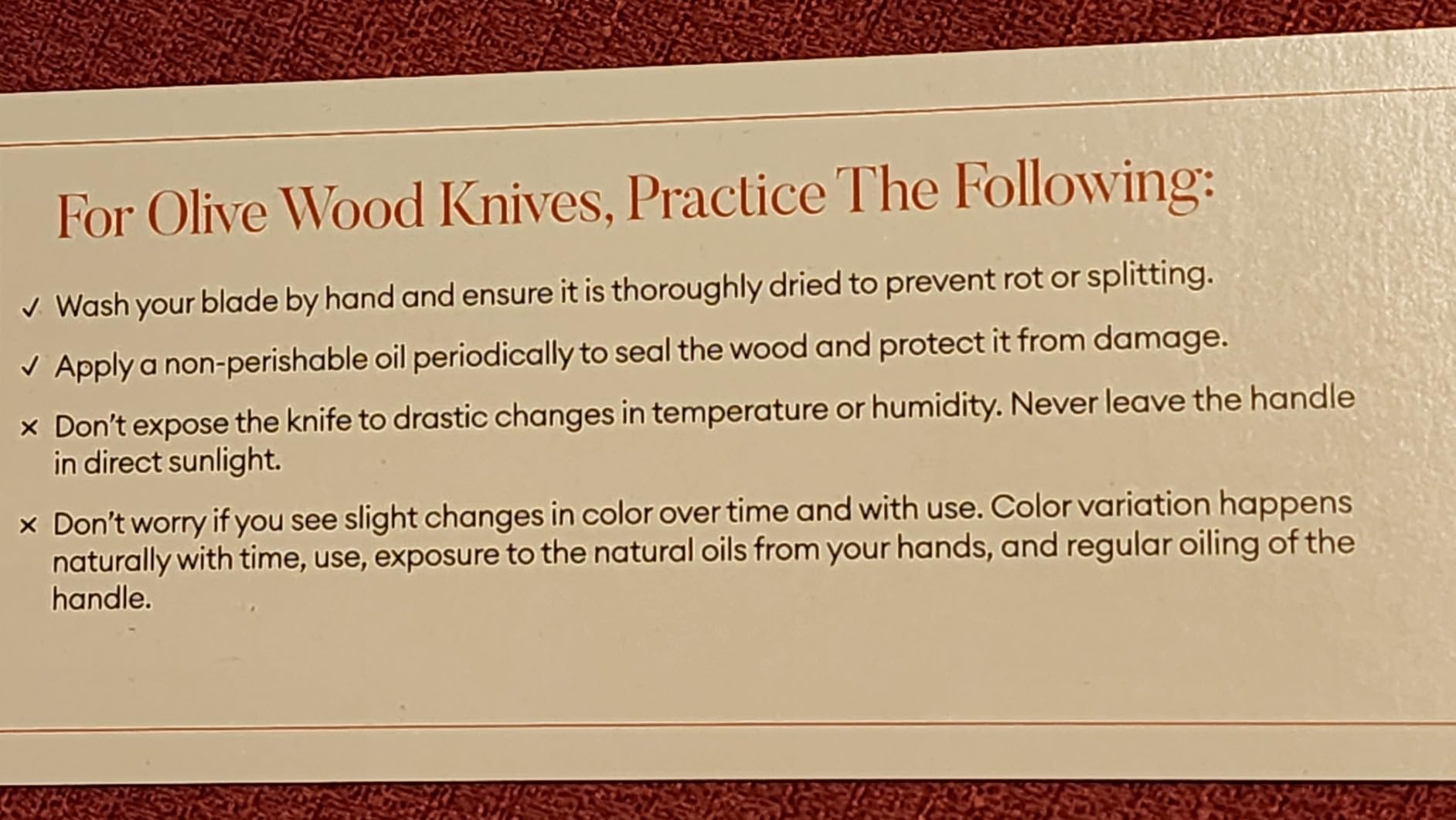 Great blade, love the color