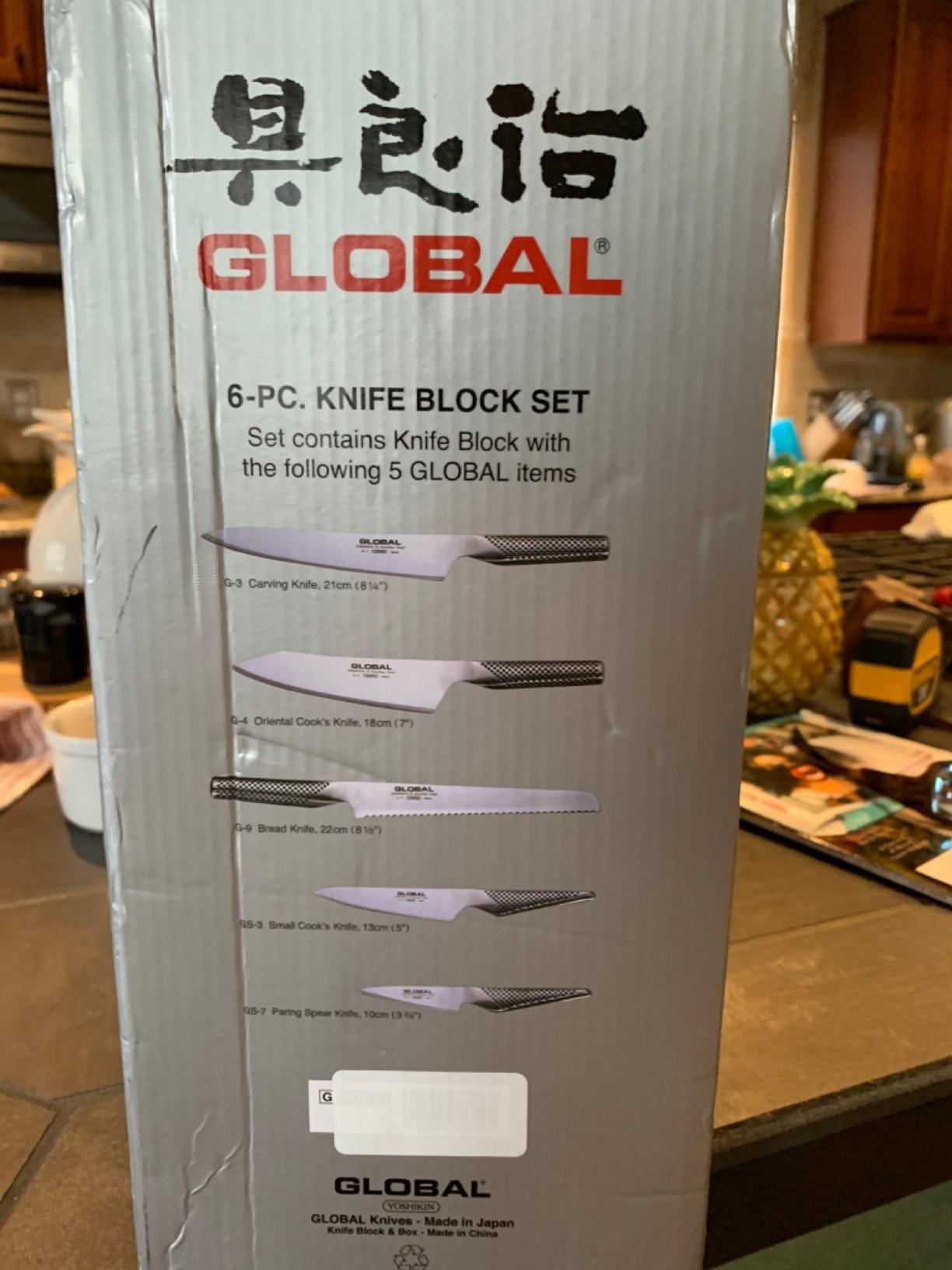 Fantastic knives, block is basic