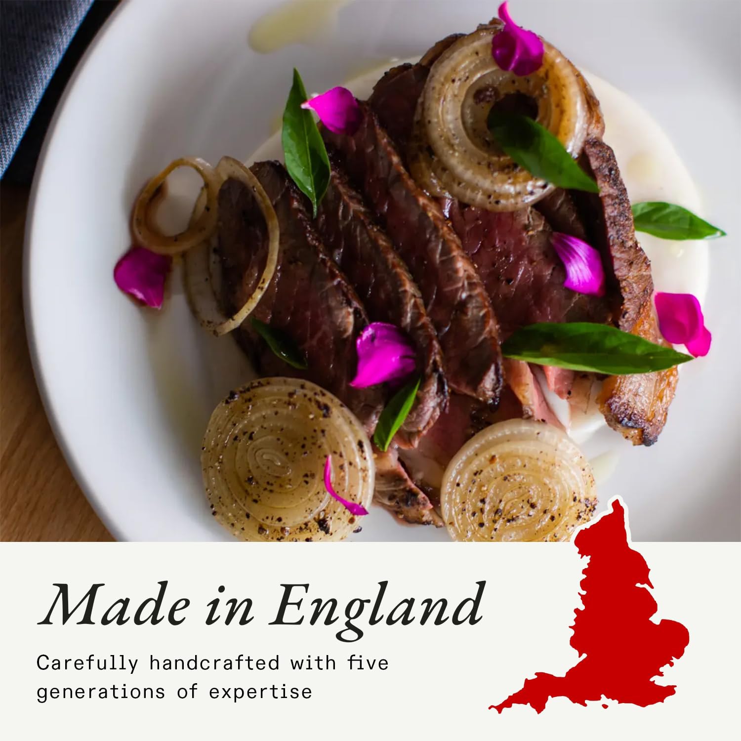 made-in-cookware-10-5-porcelain-dinner-plates-set-of-4-white-crafted-in-england image 6