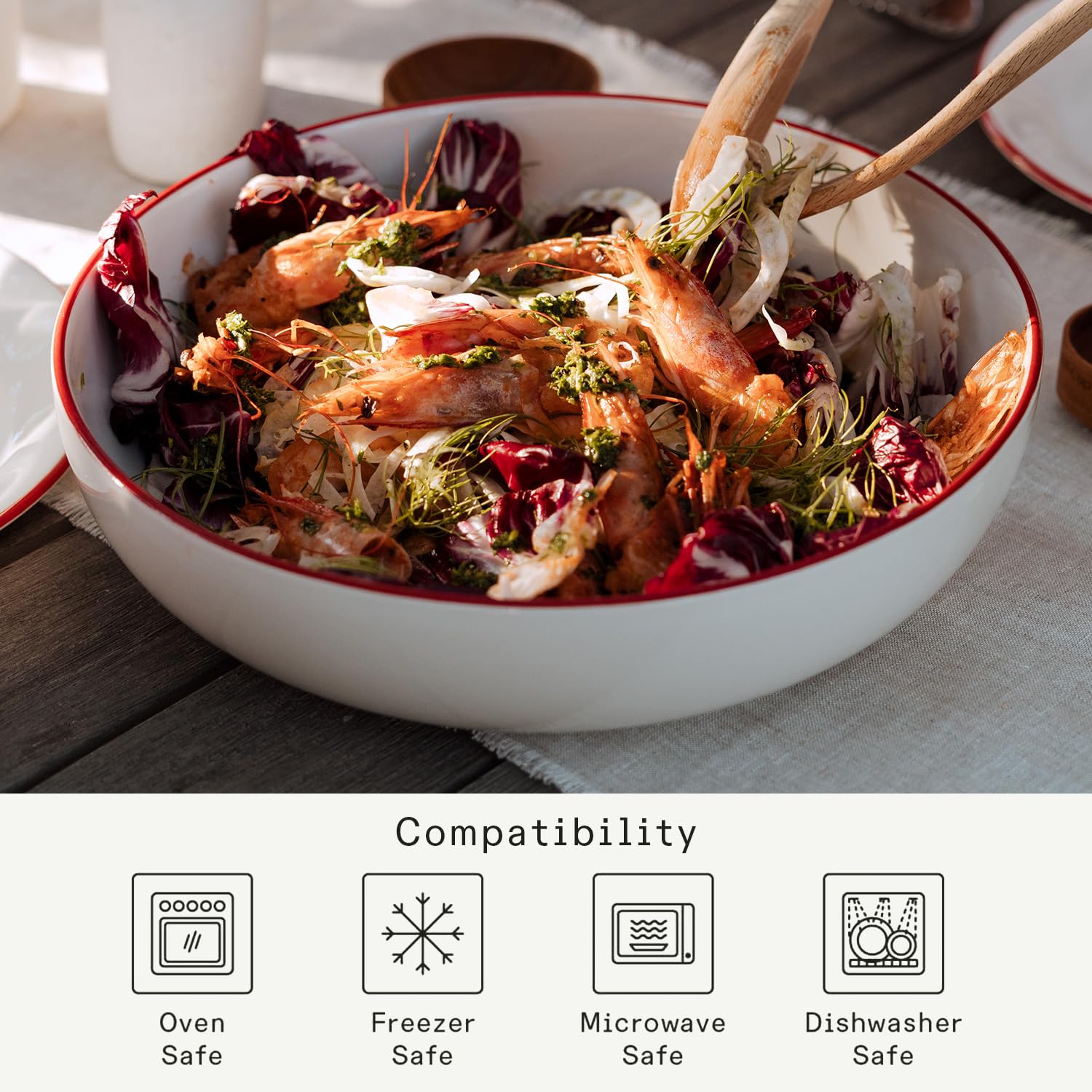 made-in-serving-bowl-white-with-red-rim-12-porcelain-fully-alumina-vitrified-chi image 5