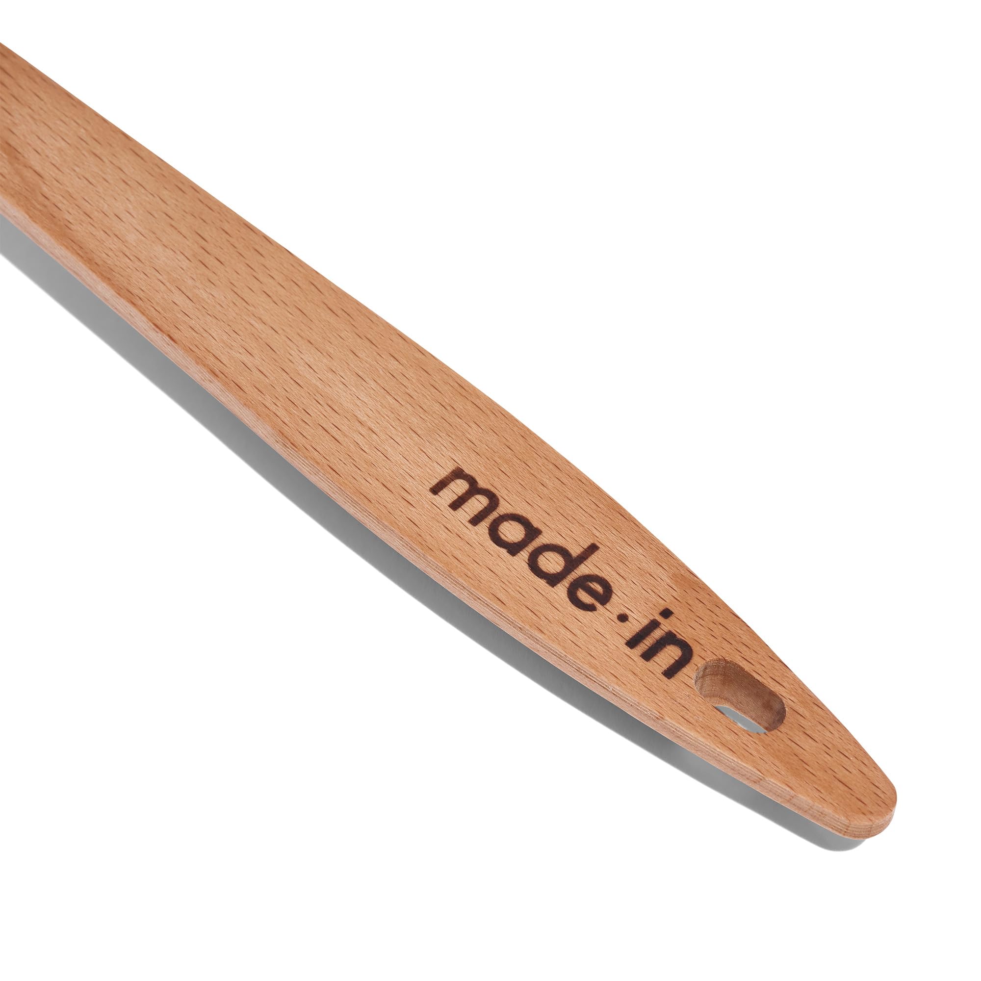 made-in-wooden-spoon-handcrafted-beechwood-stirring-spoon-12-75-non-stick-safe-c image 2