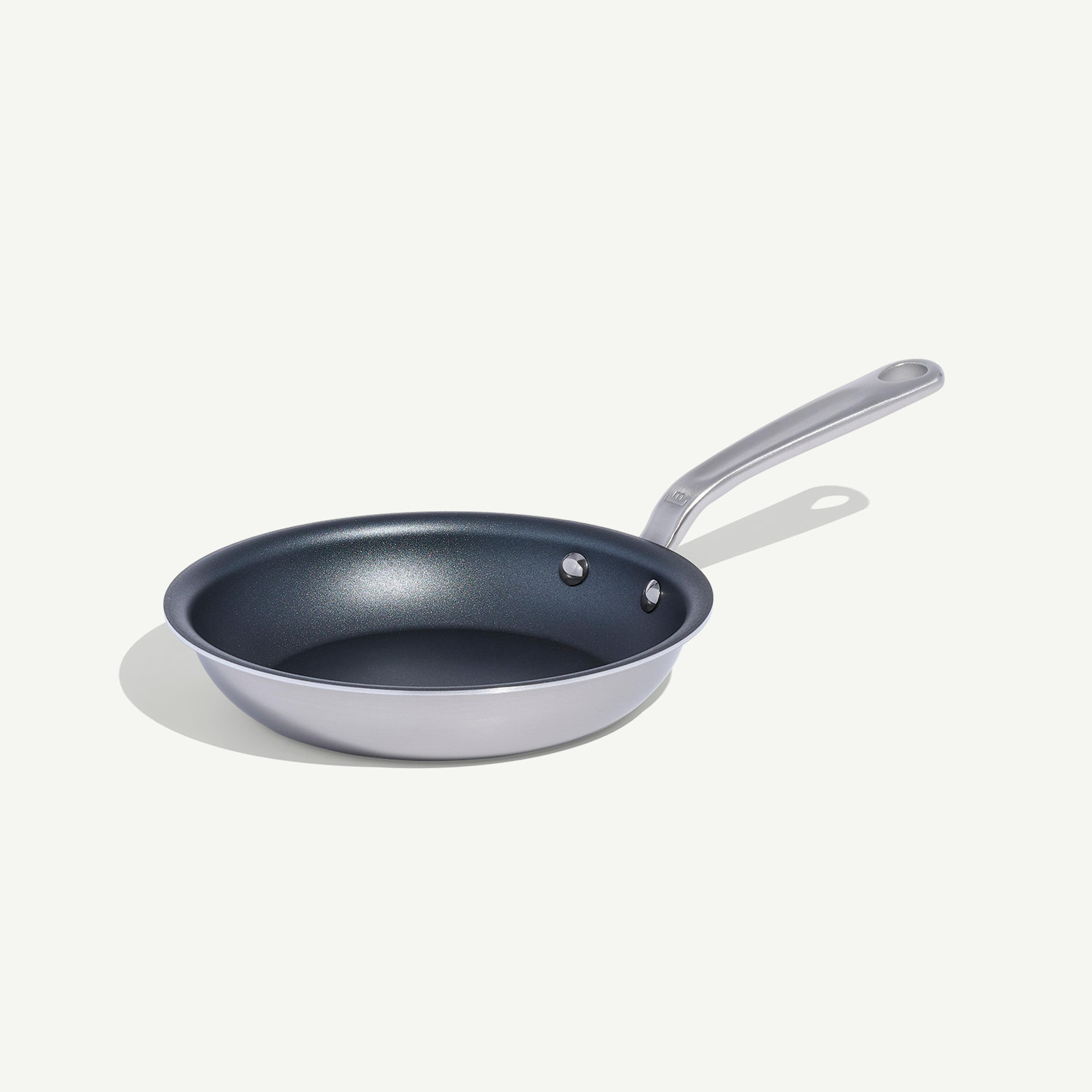 made-in-procoat-non-stick-frying-pan-stainless-clad-5-ply-professional-nonstick- image 2