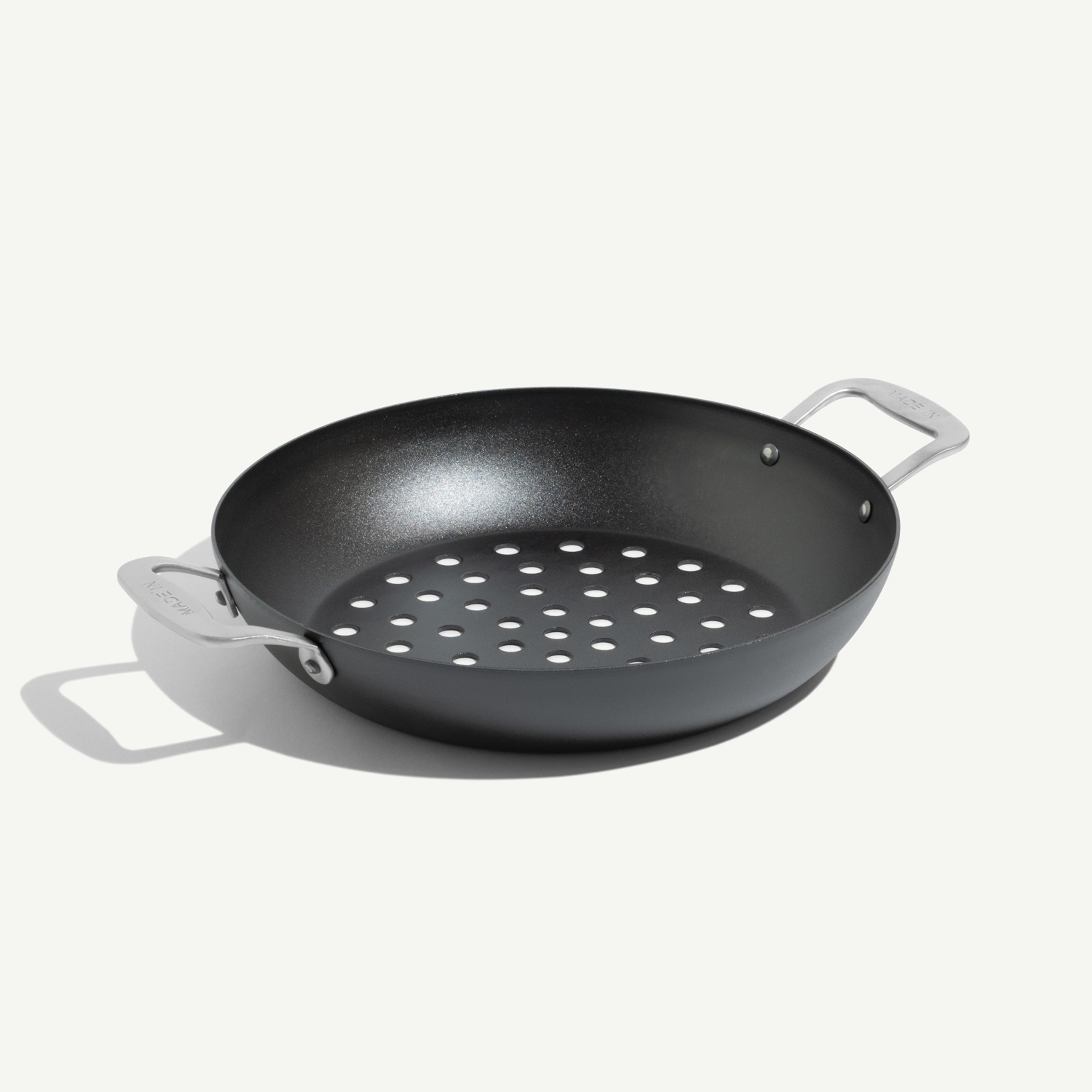 made-in-cart-exclusive-carbon-steel-grill-basket image 2