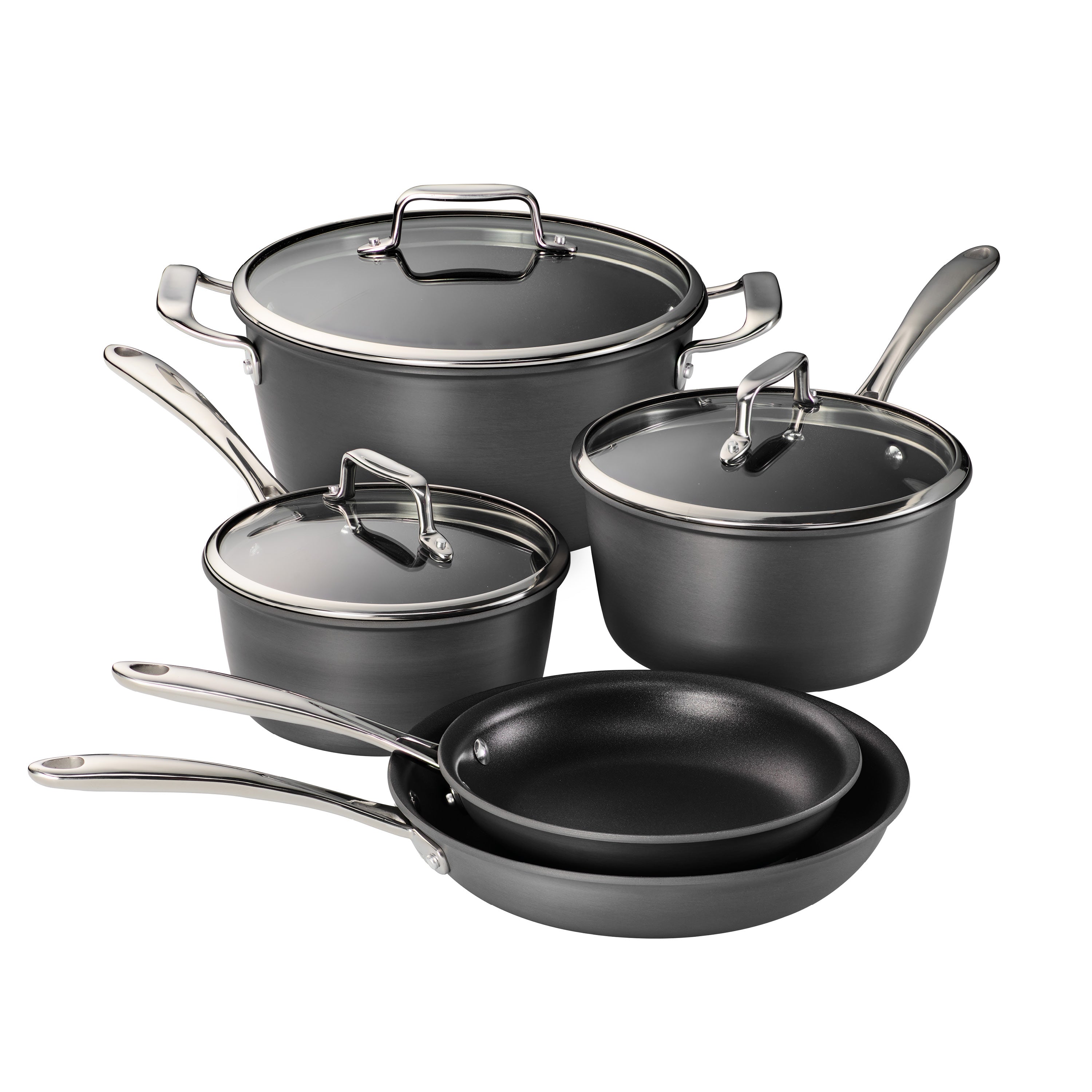 tramontina-gourmet-8-piece-hard-anodized-aluminum-nonstick-cookware-set-heavy-ga image 1