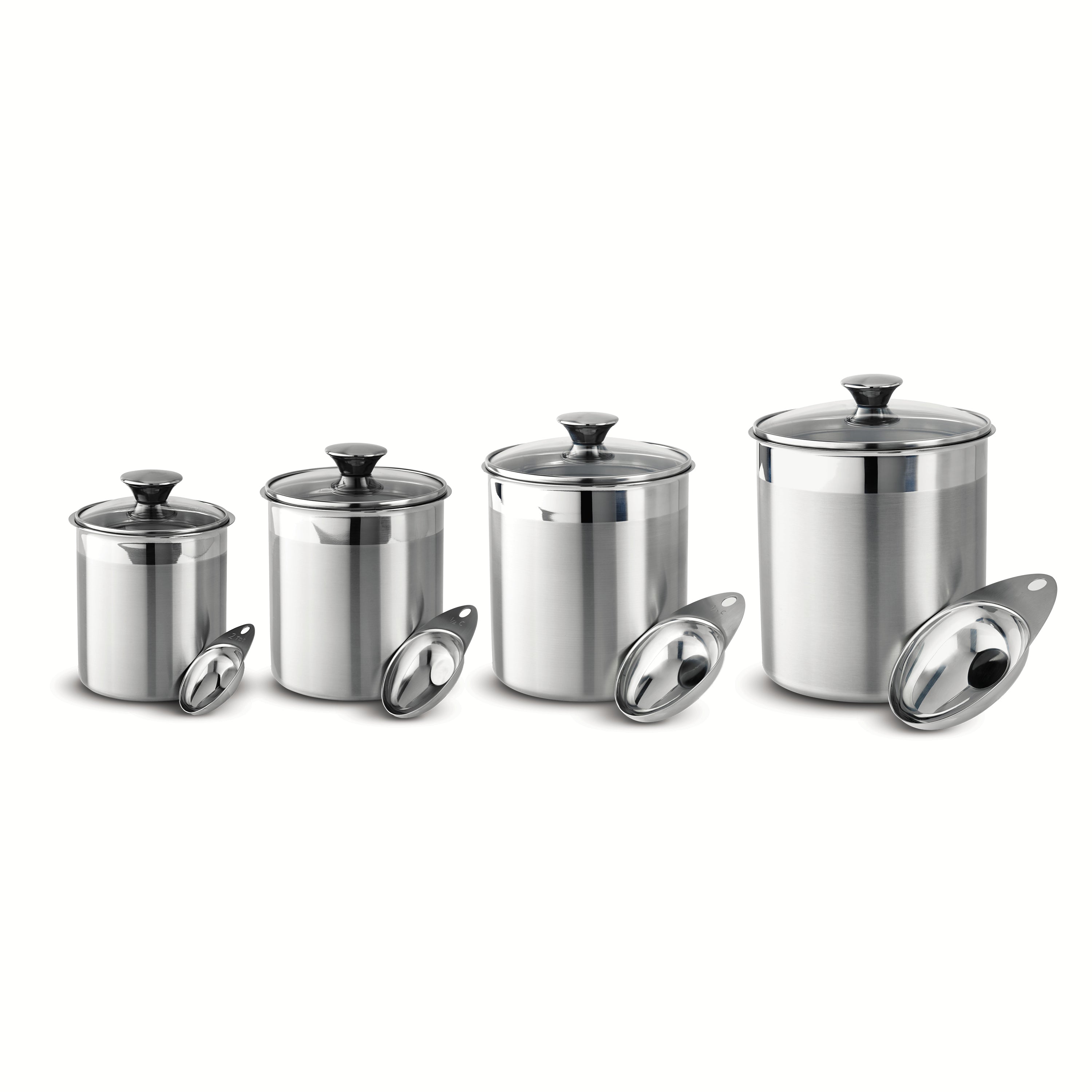 tramontina-gourmet-8-piece-stainless-steel-covered-canister-and-scoop-set-18-10- image 6