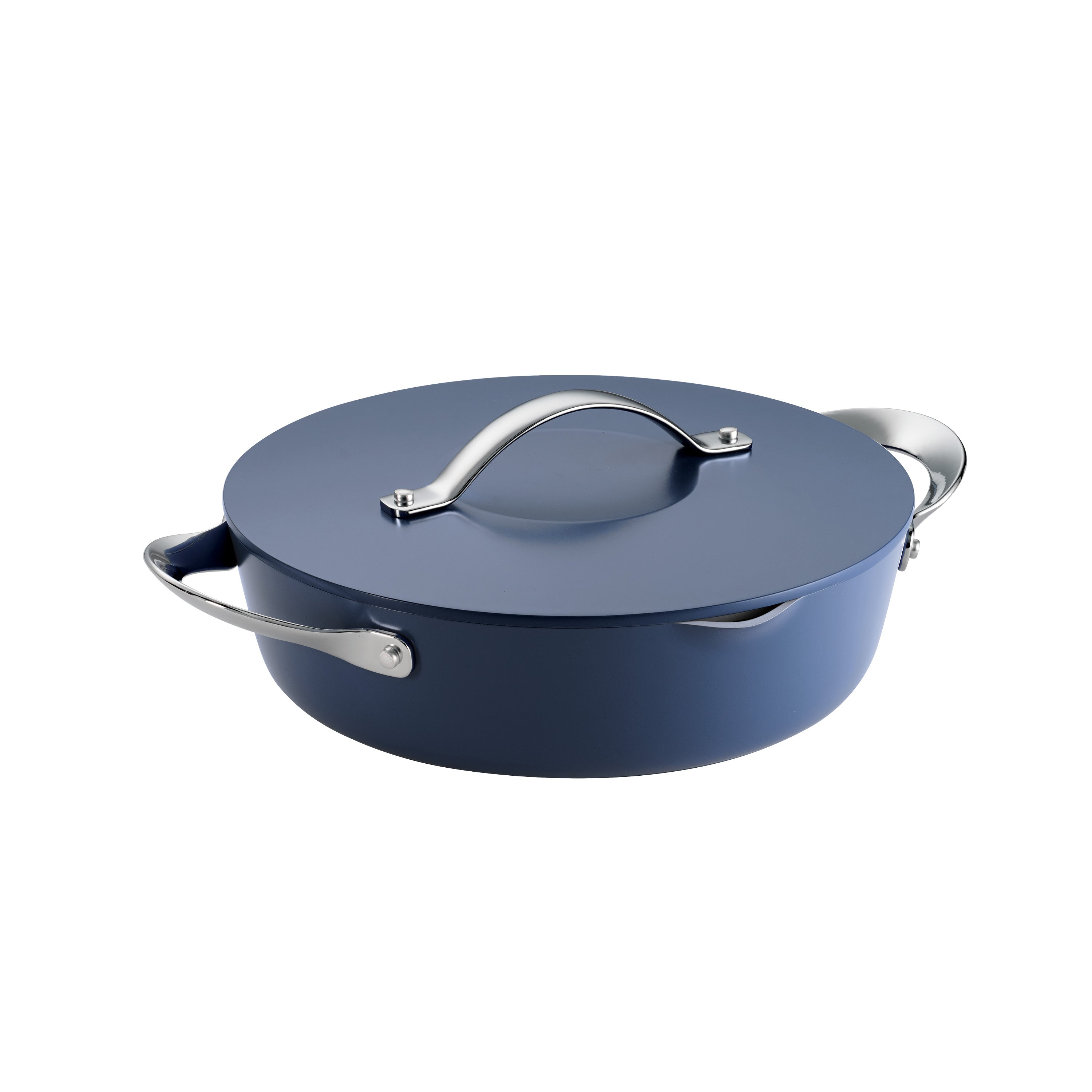 tramontina-fiora-4-25-quart-multipurpose-ceramic-nonstick-pan-heavy-gauge-alumin image 3