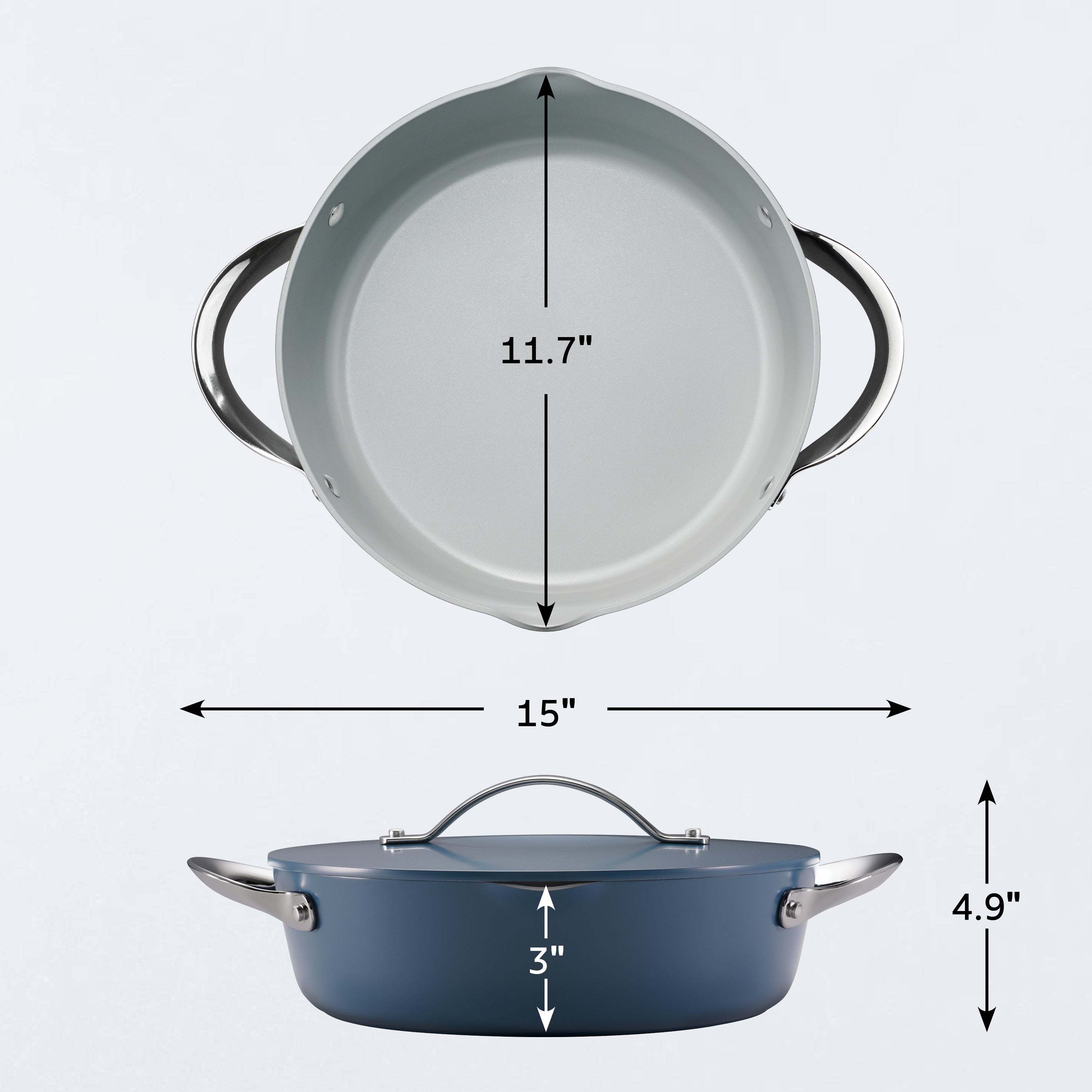 tramontina-fiora-4-25-quart-multipurpose-ceramic-nonstick-pan-heavy-gauge-alumin image 5