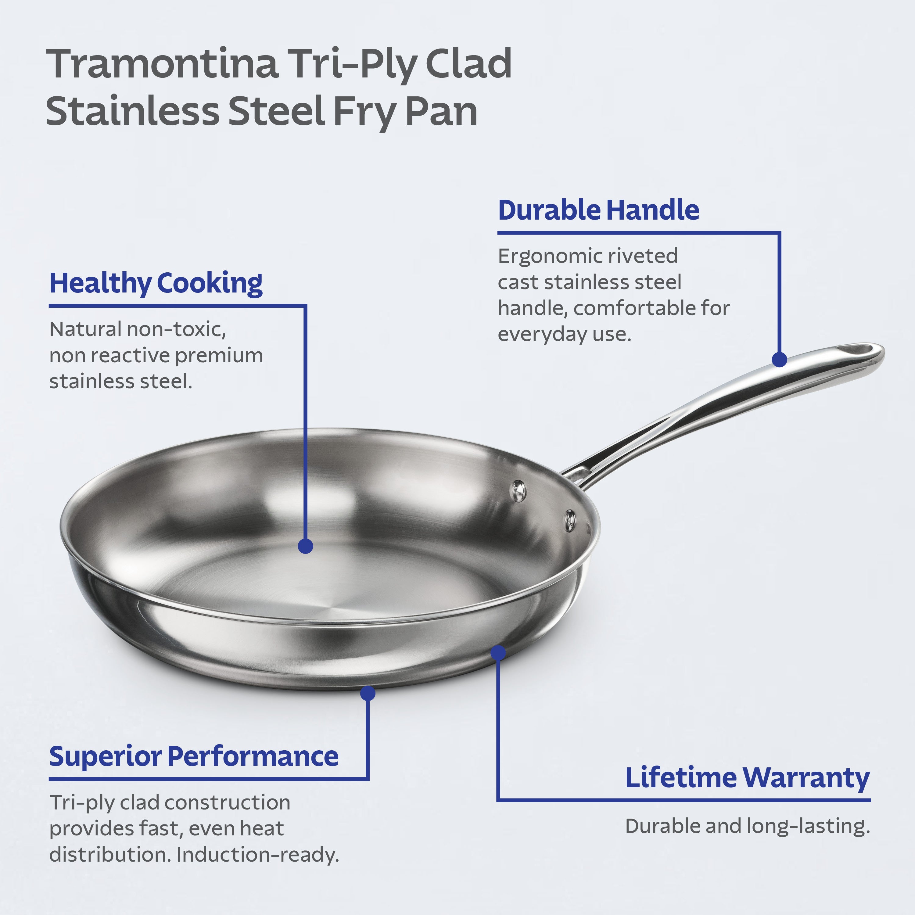 tramontina-triverge-10-inch-tri-ply-clad-stainless-steel-fry-pan-fully-clad-indu image 4
