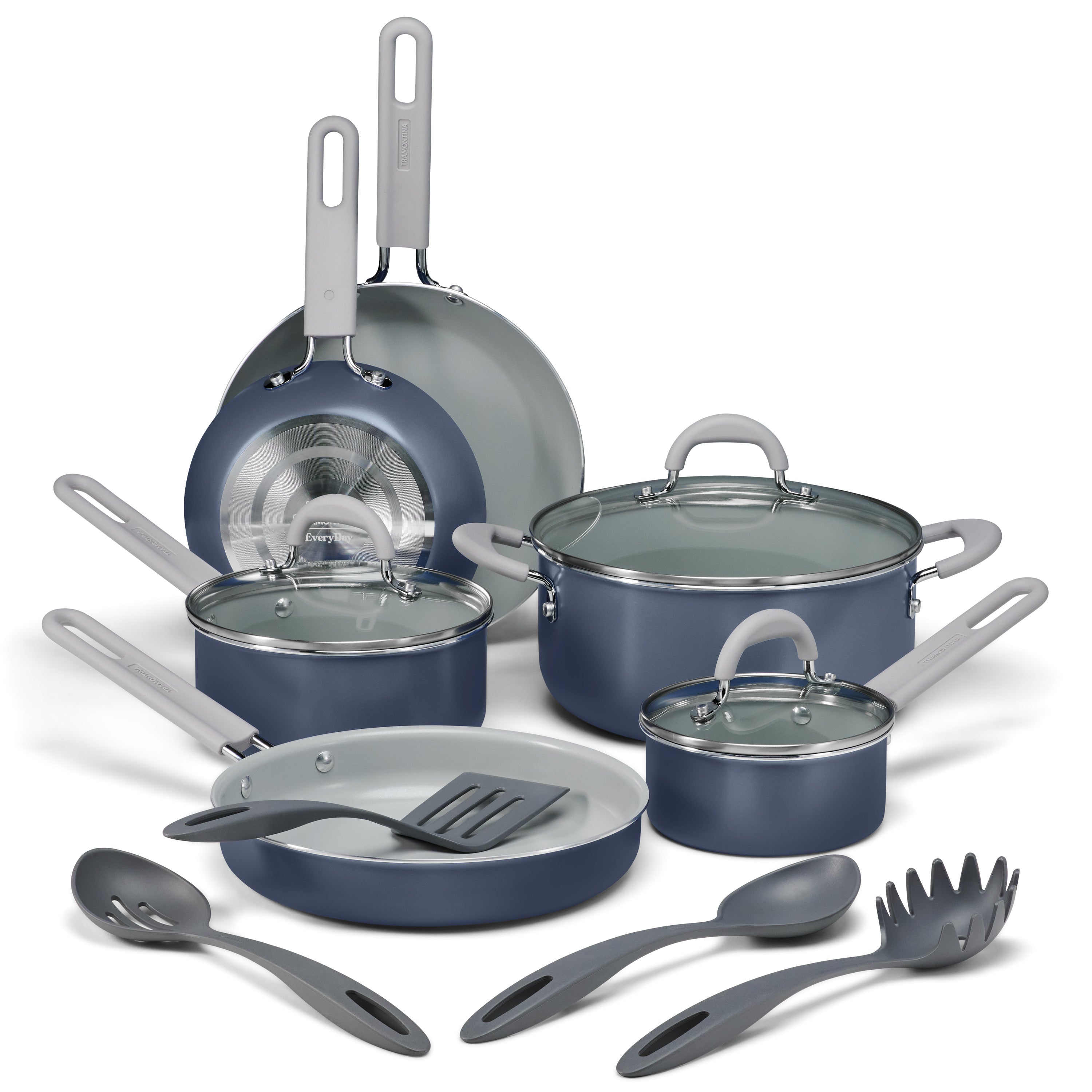 tramontina-13-piece-everyday-ceramic-nonstick-cookware-set image 1