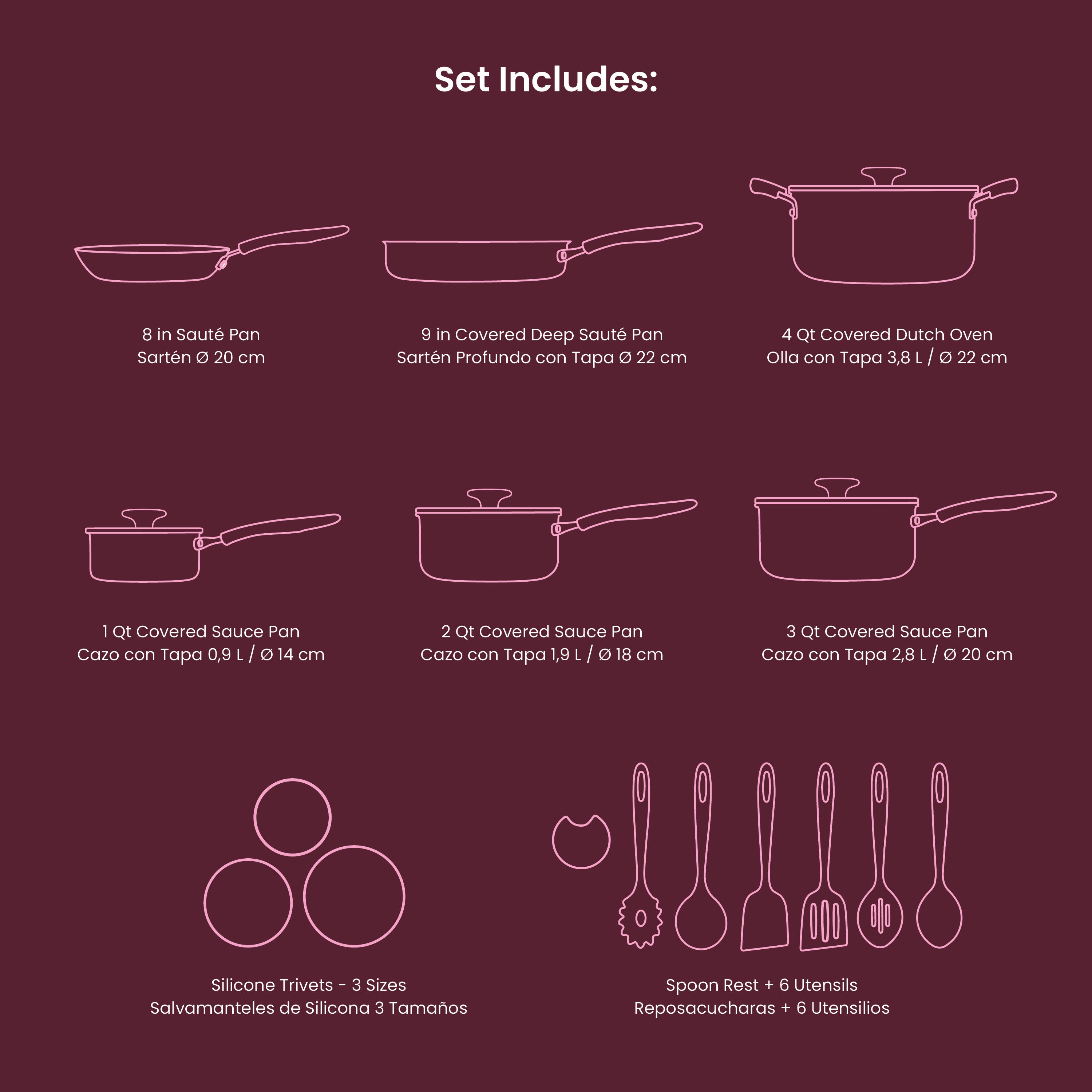 tramontina-ceramaware-20-piece-ceramic-nonstick-cookware-set-with-tempered-glass image 3