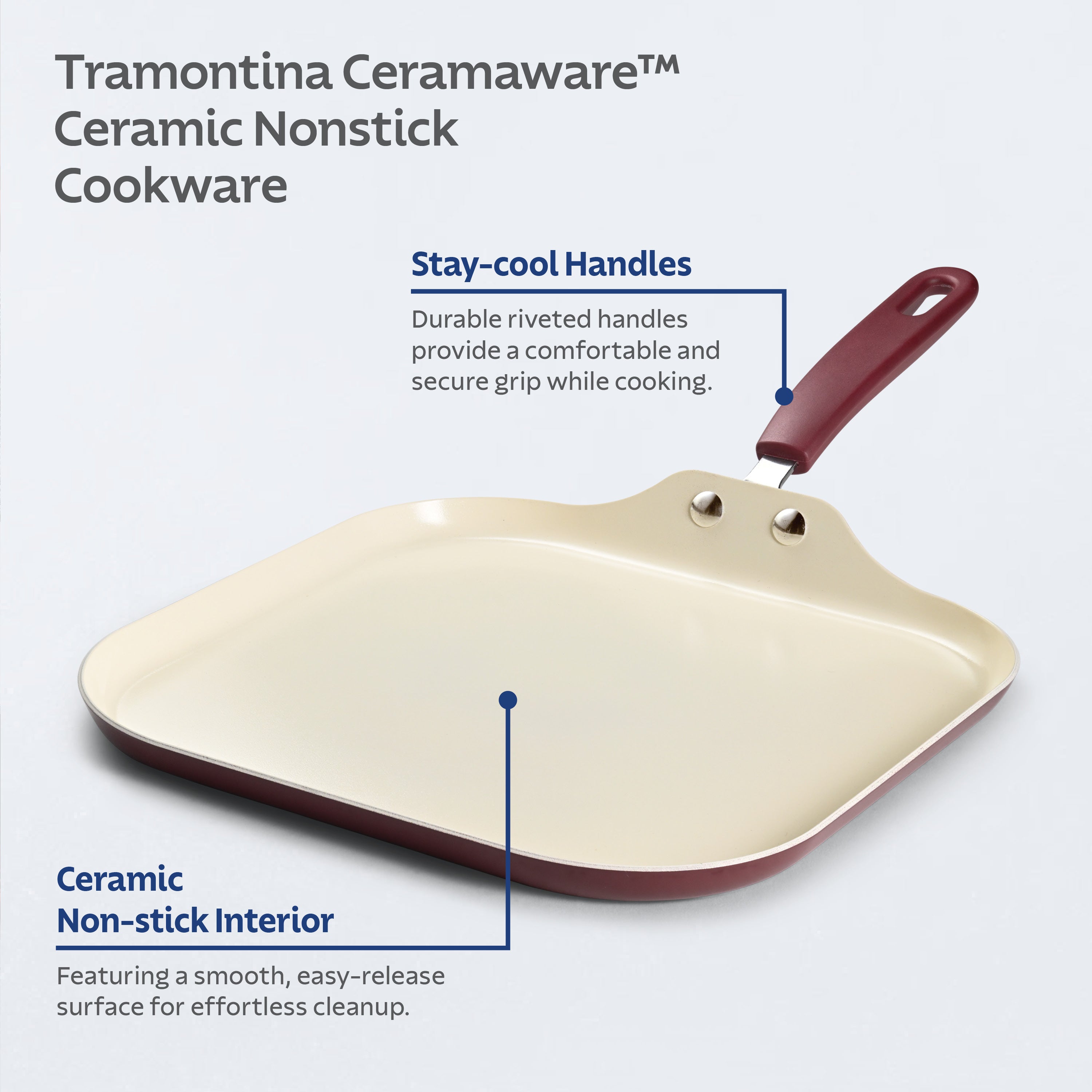 tramontina-ceramaware-11-inch-ceramic-nonstick-square-griddle image 5