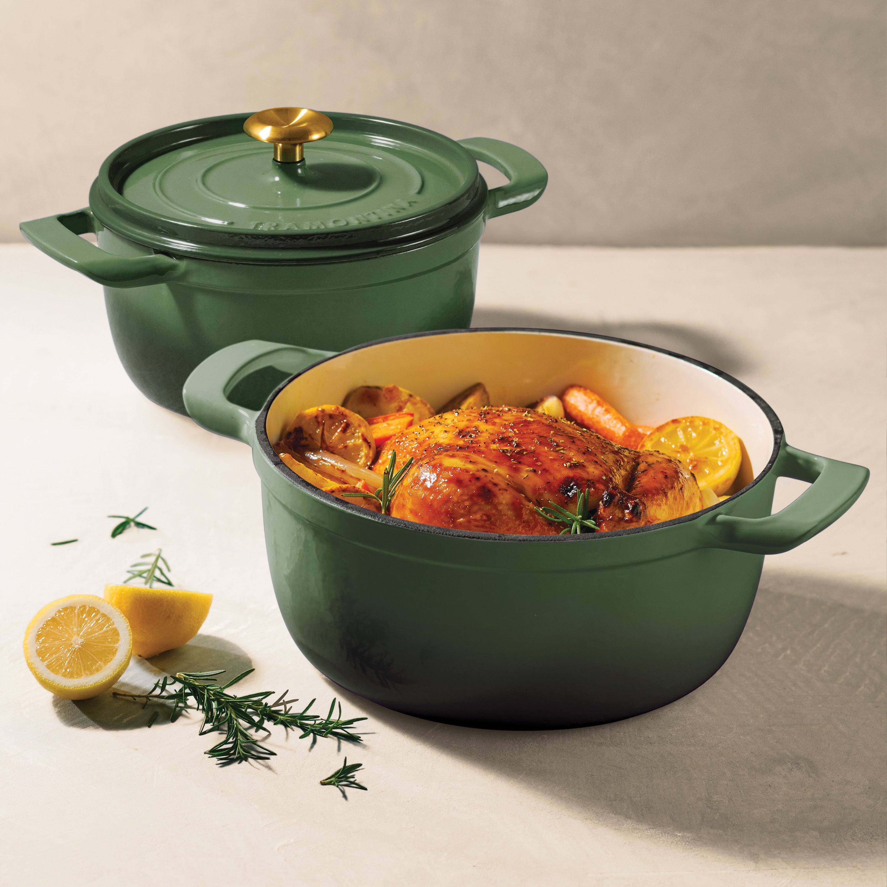 tramontina-4-quart-6-quart-enameled-cast-iron-round-dutch-oven-set-with-self-bas image 5