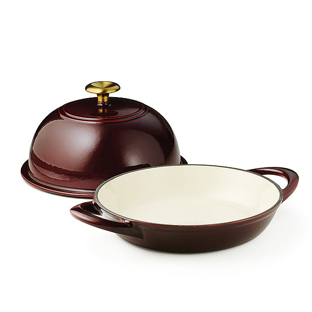 tramontina-9-5-inch-cast-iron-bread-oven-with-porcelain-enamel-interior-and-tigh image 7