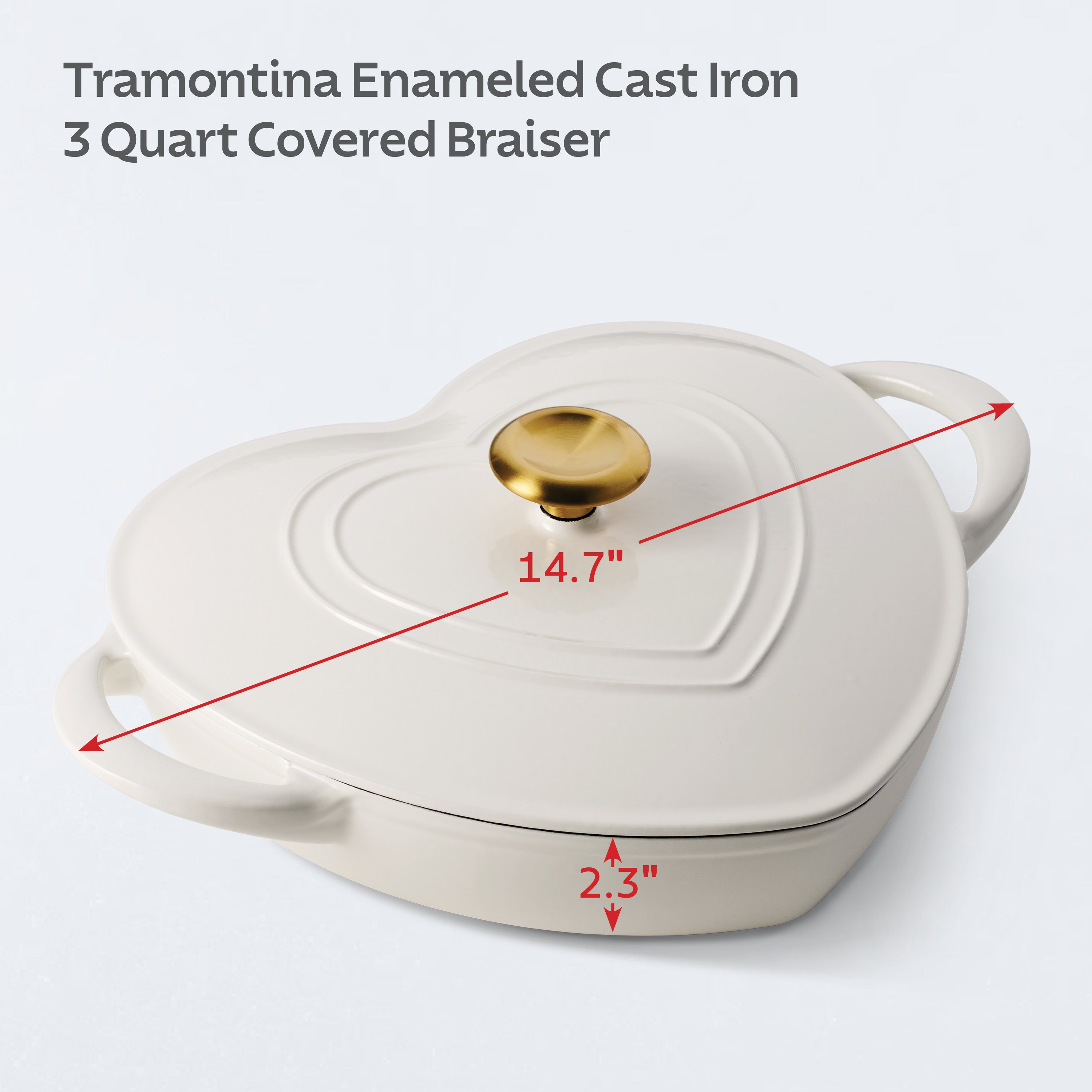 tramontina-3-quart-heart-shape-enameled-cast-iron-dutch-oven-heavy-gauge-shallow image 6